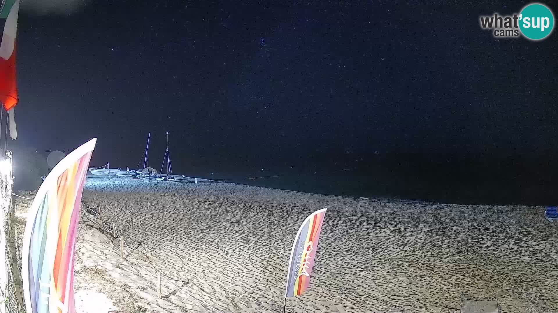 Webcam Piscina Rei – Vista live da Costa Rei, Muravera