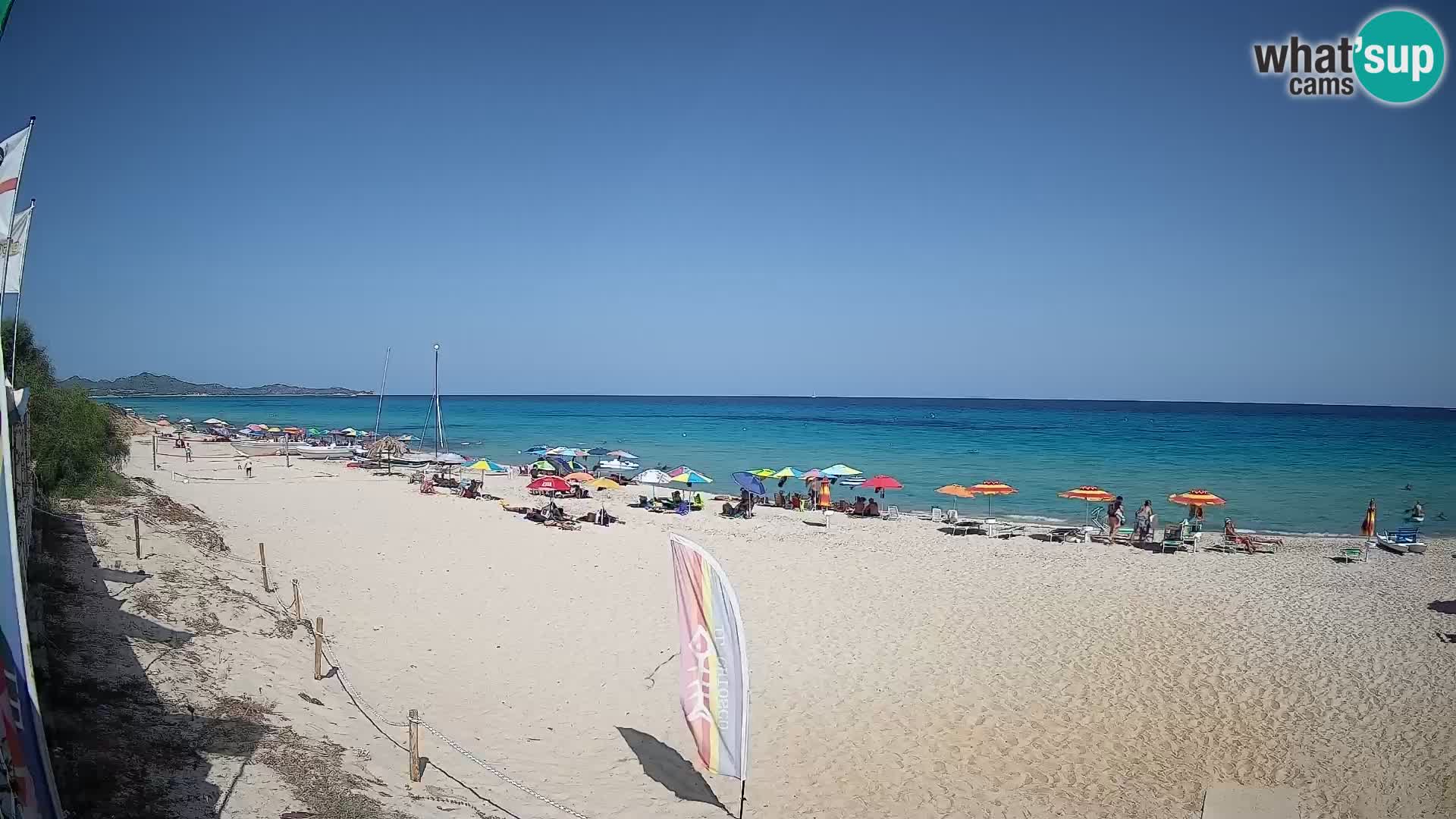 Webcam Piscina Rei – Vue en direct depuis Costa Rei, Muravera