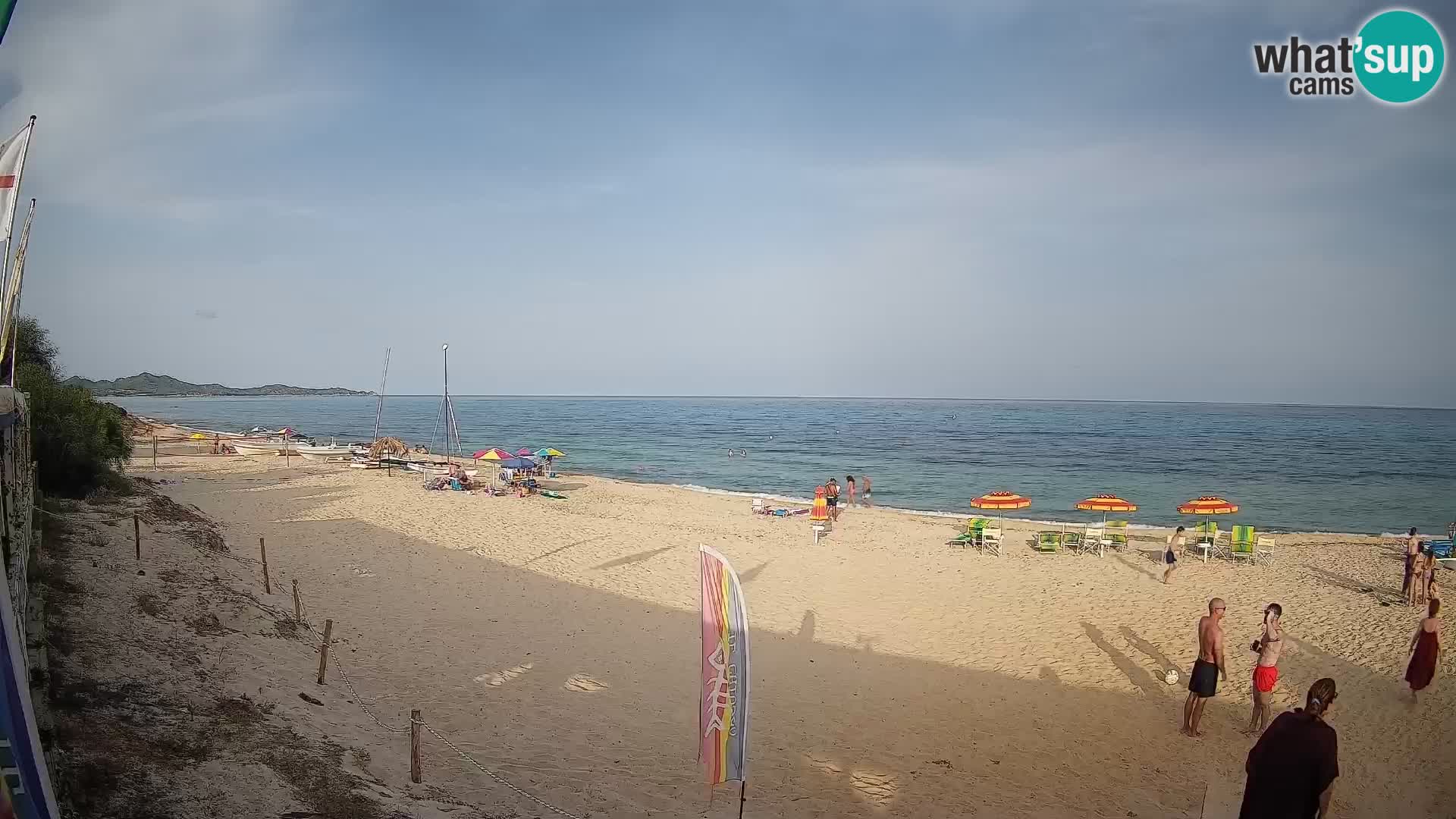 Webcam Piscina Rei – Vista live da Costa Rei, Muravera