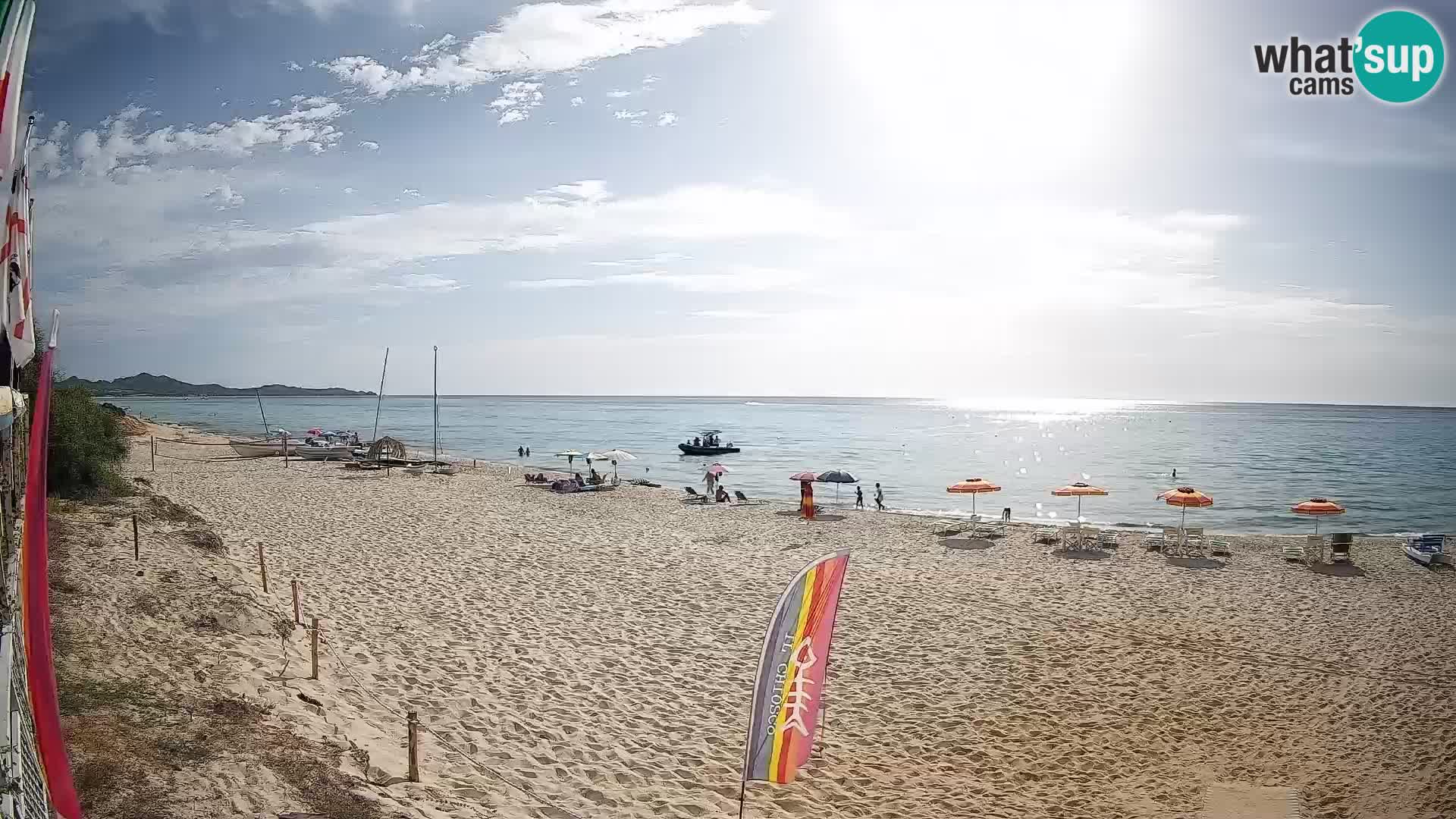 Webcam Piscina Rei – Vue en direct depuis Costa Rei, Muravera