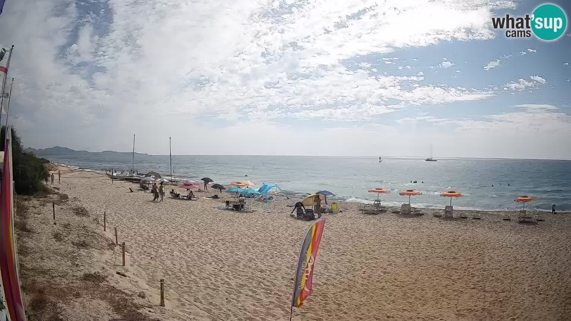 Webcam Piscina Rei – Vista live da Costa Rei, Muravera