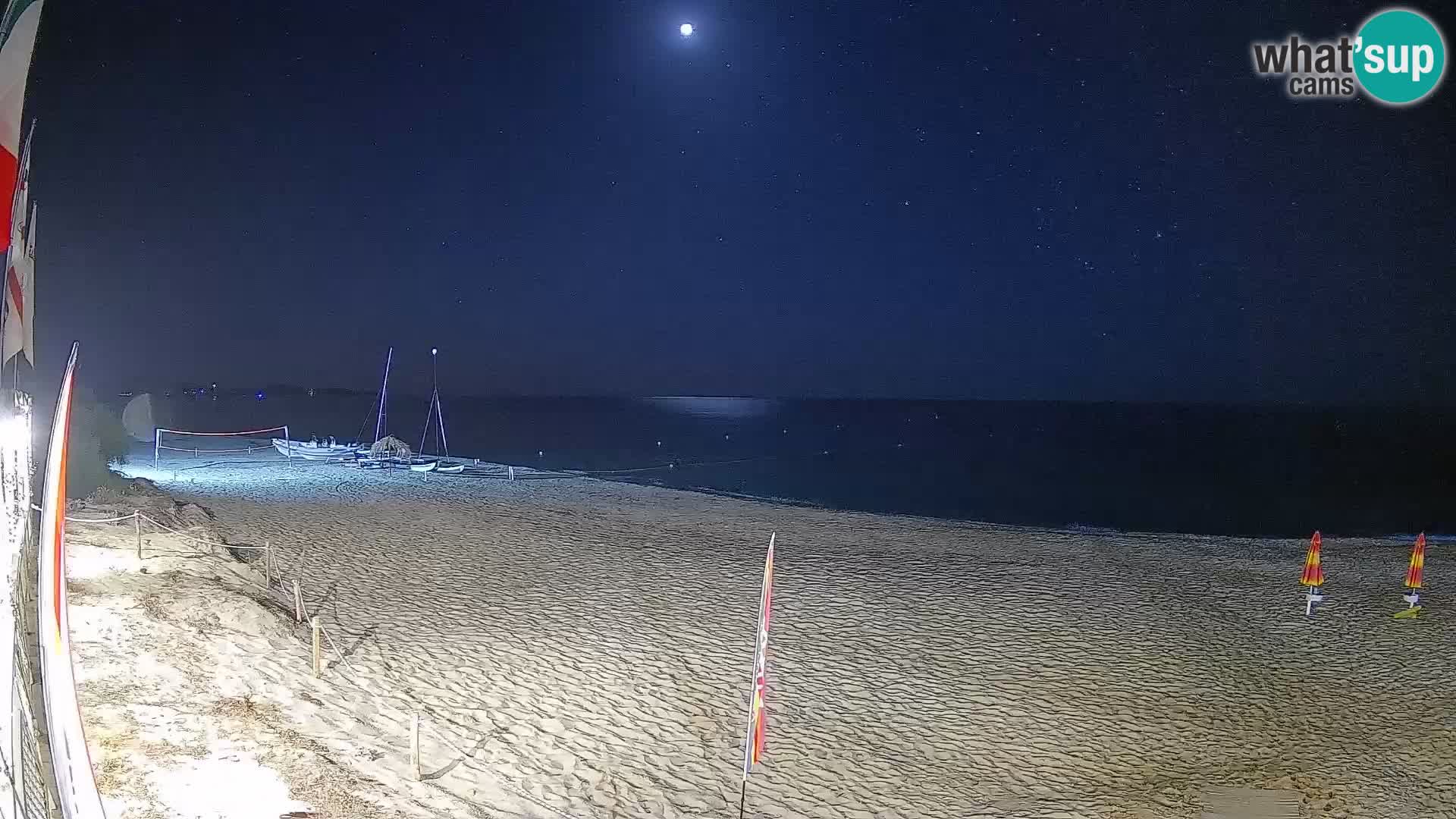 Webcam Piscina Rei – Vista live da Costa Rei, Muravera
