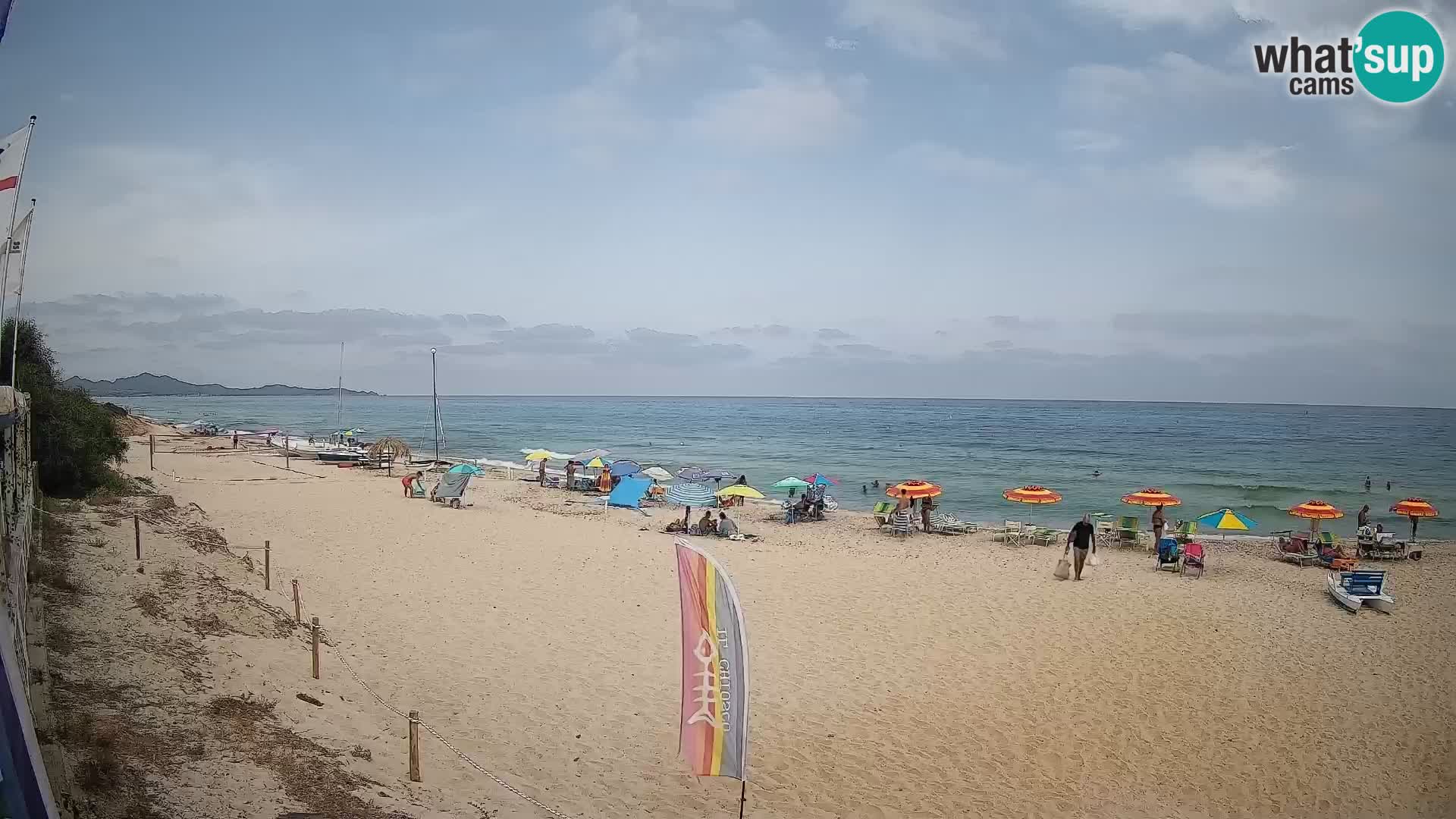 Webcam Piscina Rei – Vista en directo desde Costa Rei, Muravera