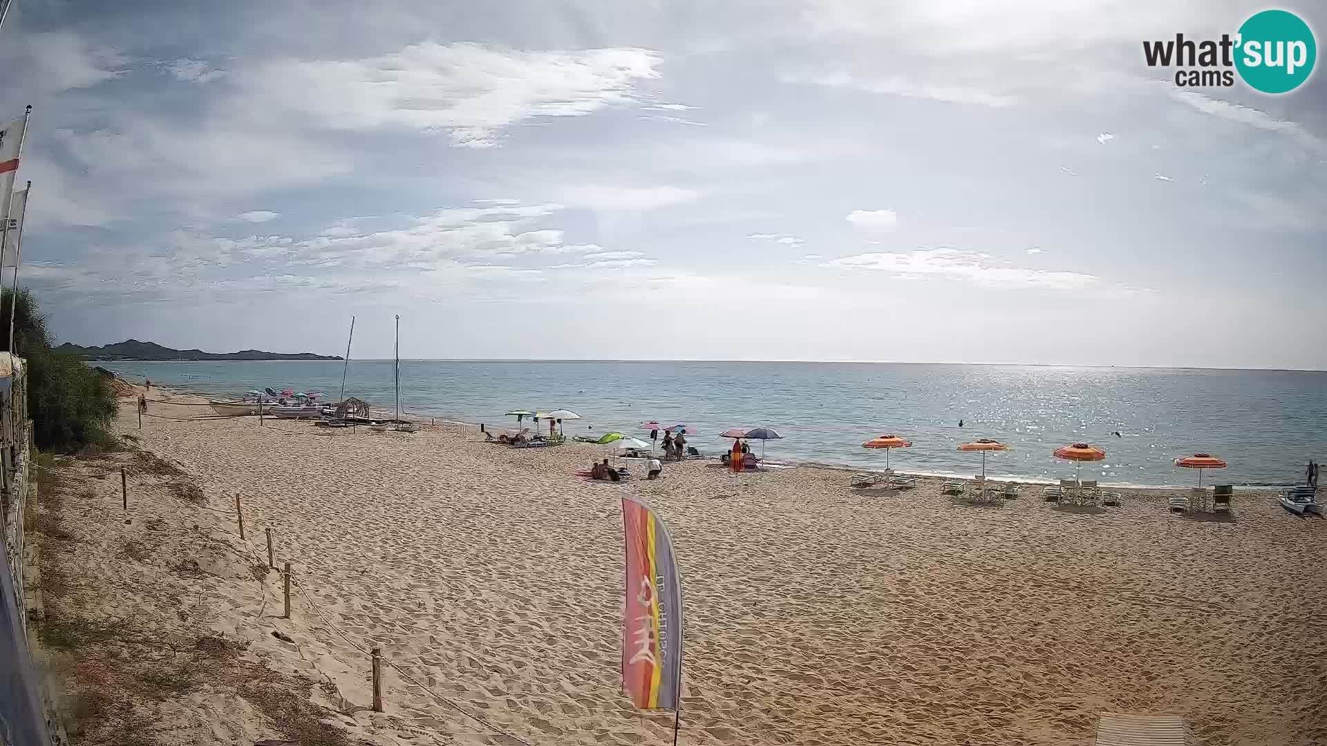 Webcam Piscina Rei – Vista live da Costa Rei, Muravera