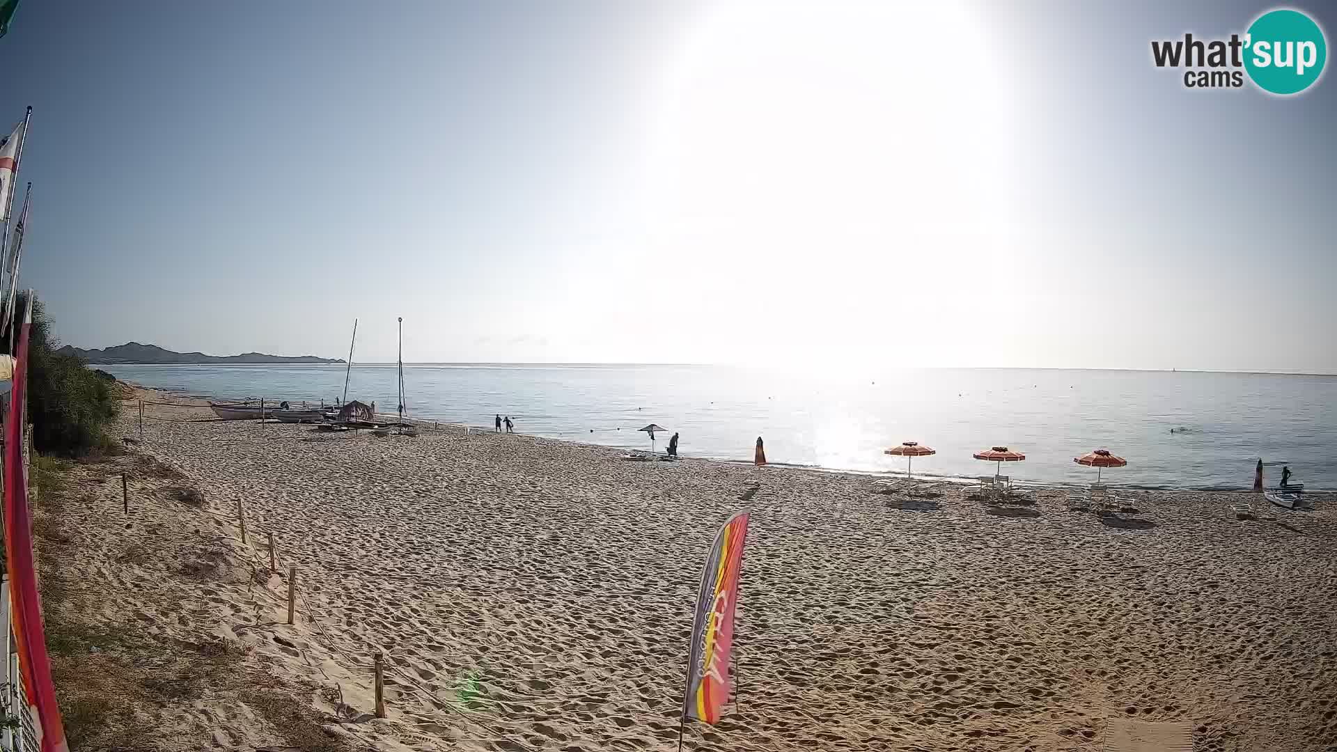 Web kamera Piscina Rei – Pogled uživo iz Costa Rei, Muravera