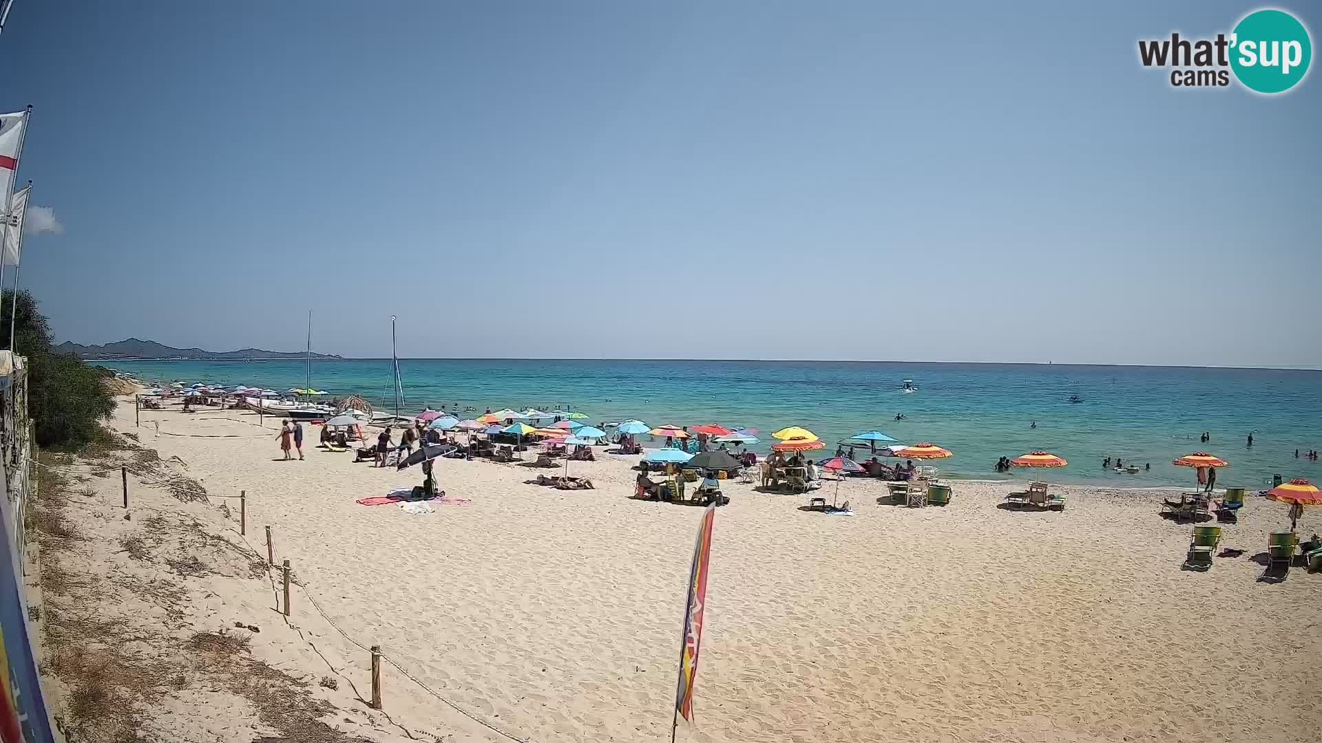 Webcam Piscina Rei – Liveblick auf Costa Rei in Muravera