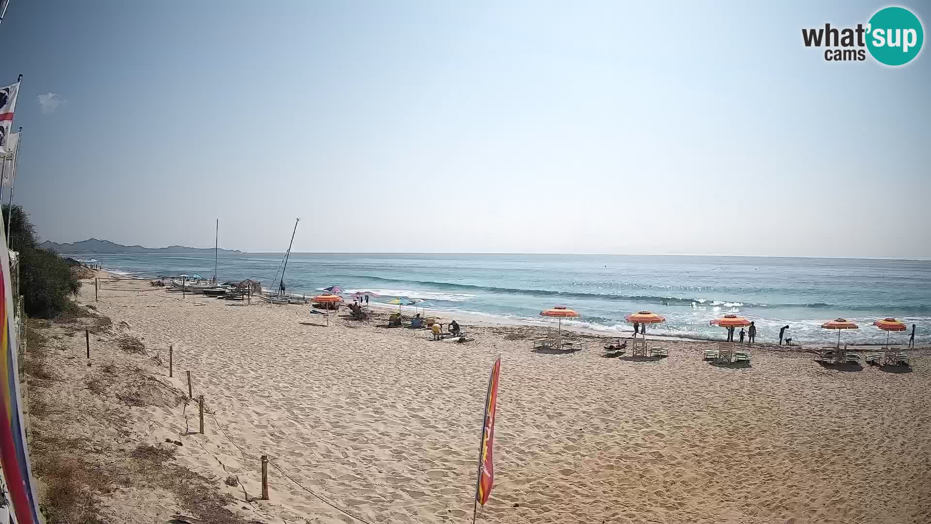 Spletna kamera Piscina Rei – Pogled v živo iz Costa Rei, Muravera