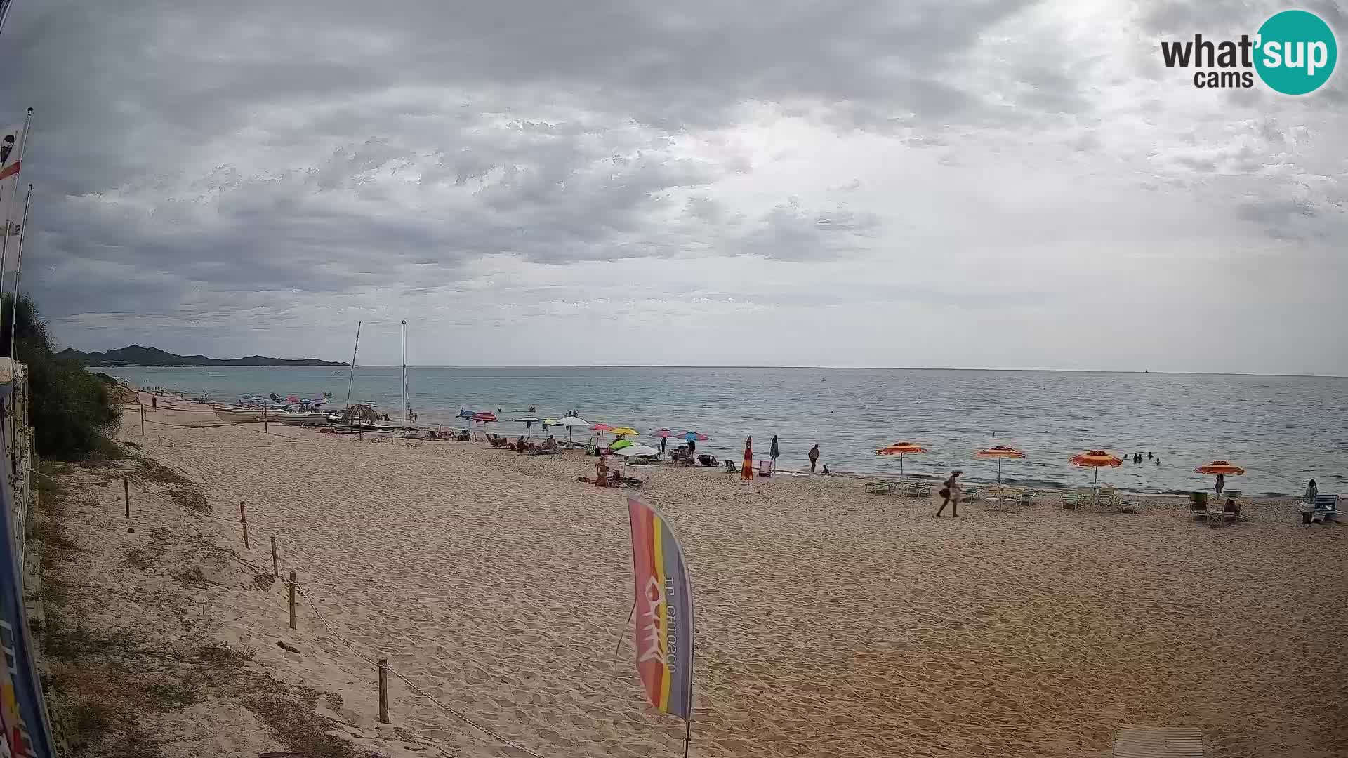 Webcam Piscina Rei – Vue en direct depuis Costa Rei, Muravera