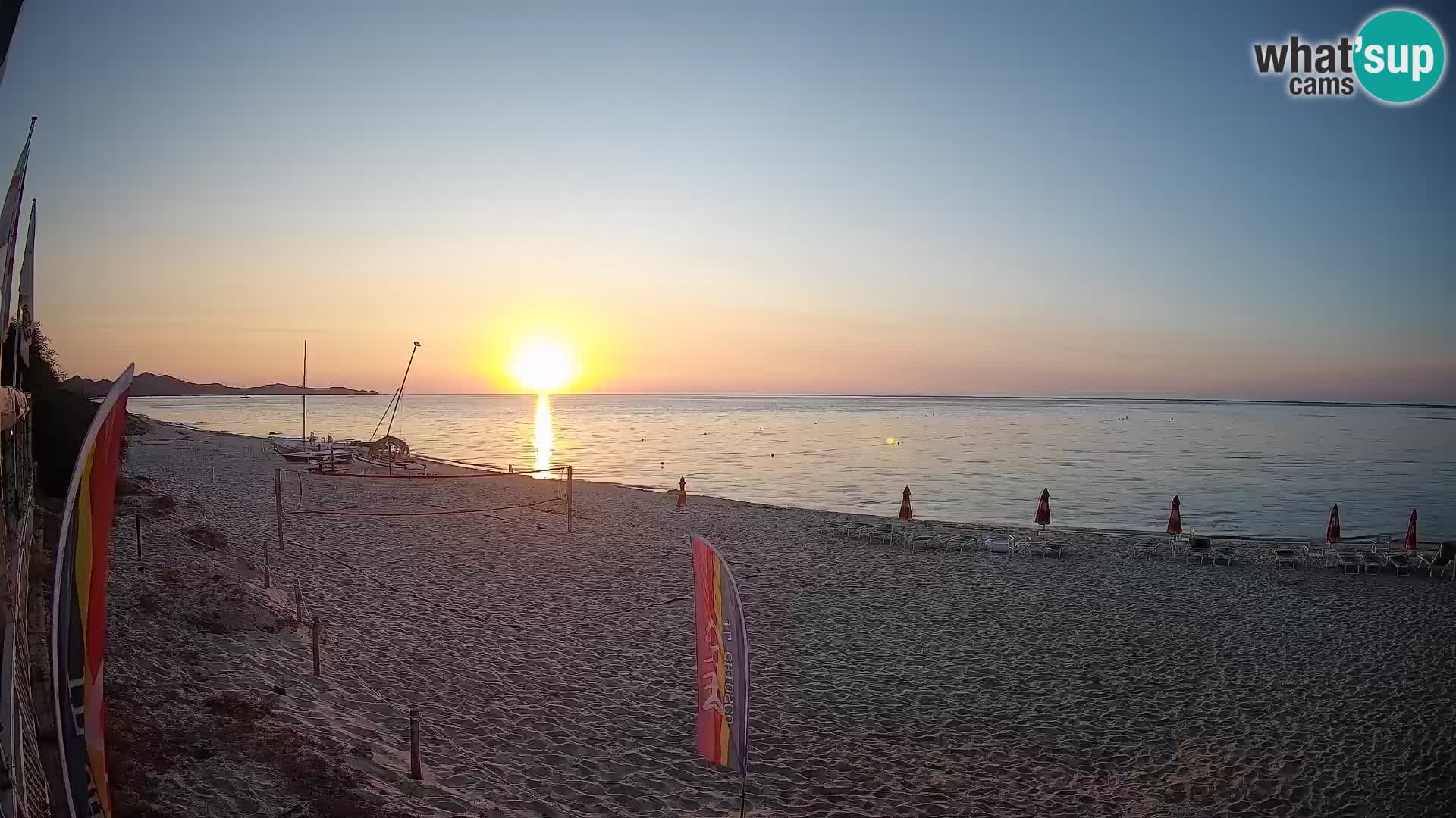 Webcam Piscina Rei – Vue en direct depuis Costa Rei, Muravera