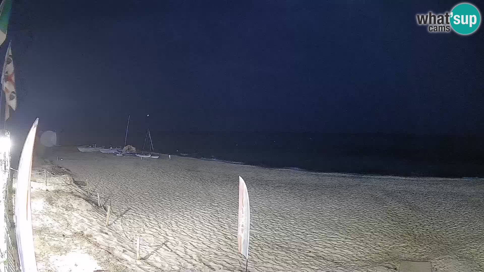 Webcam Piscina Rei – Vista live da Costa Rei, Muravera