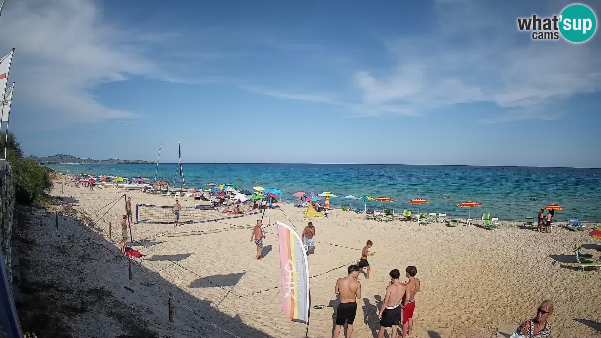 Webcam Piscina Rei – Vue en direct depuis Costa Rei, Muravera