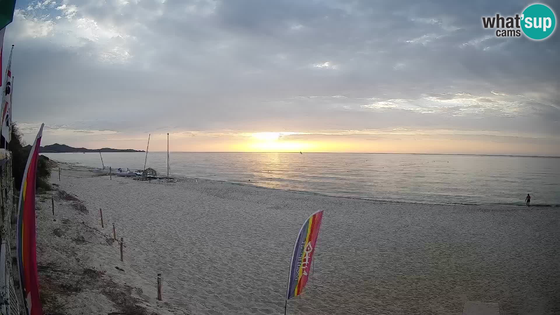 Webcam Piscina Rei – Vista live da Costa Rei, Muravera