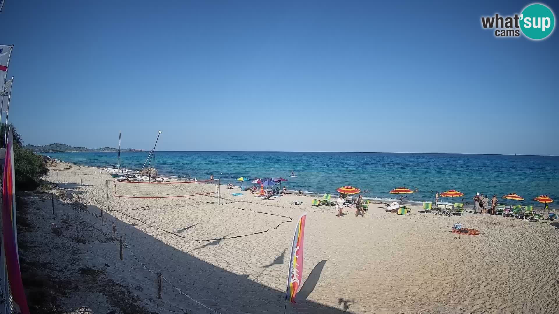 Webcam Piscina Rei – Vue en direct depuis Costa Rei, Muravera