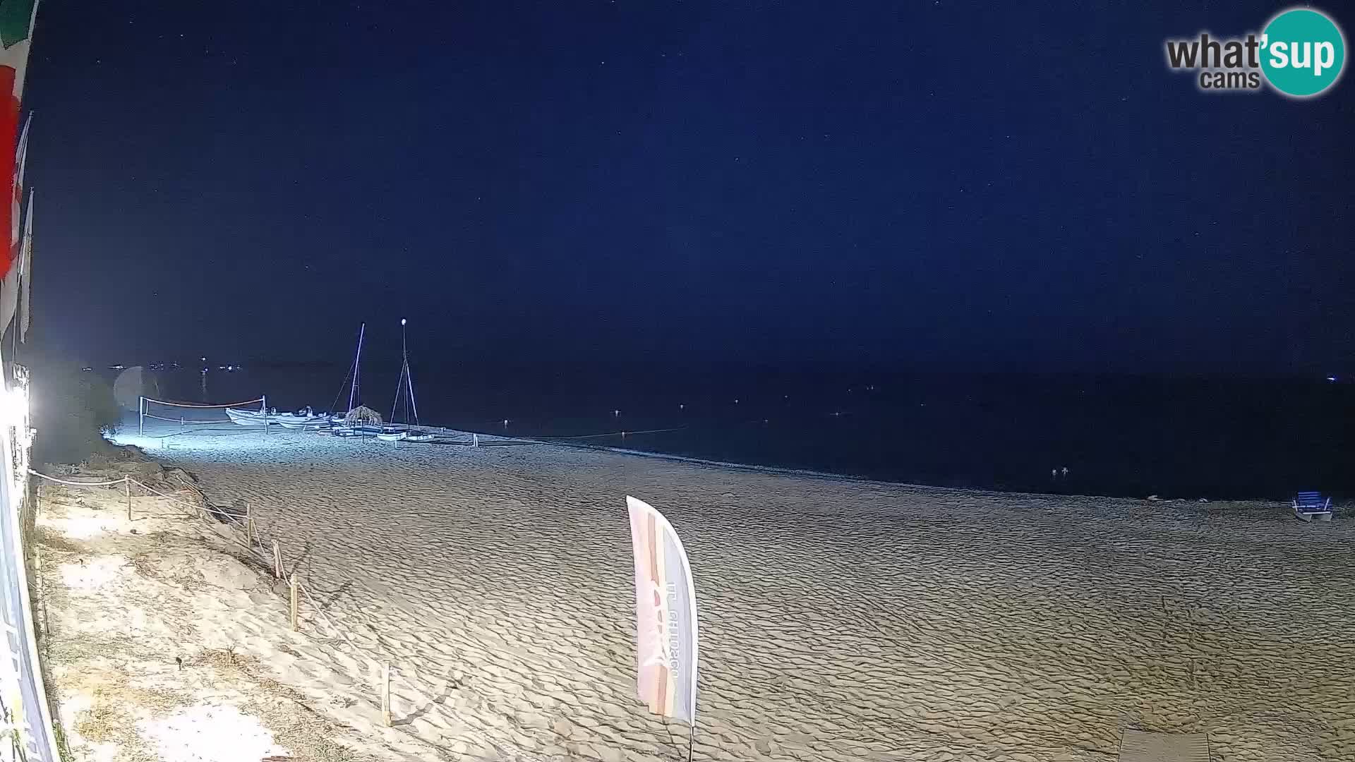 Webcam Piscina Rei – Vista live da Costa Rei, Muravera