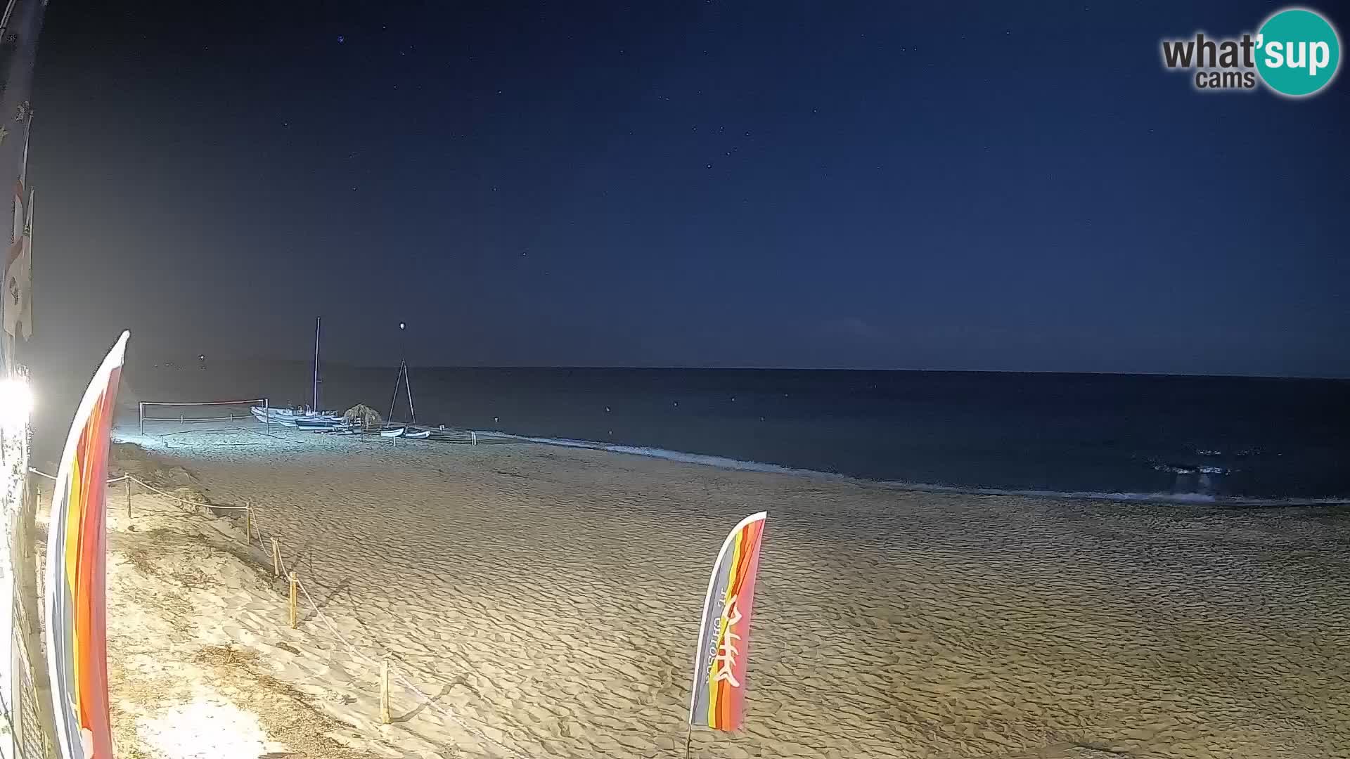 Webcam Piscina Rei – Vista live da Costa Rei, Muravera