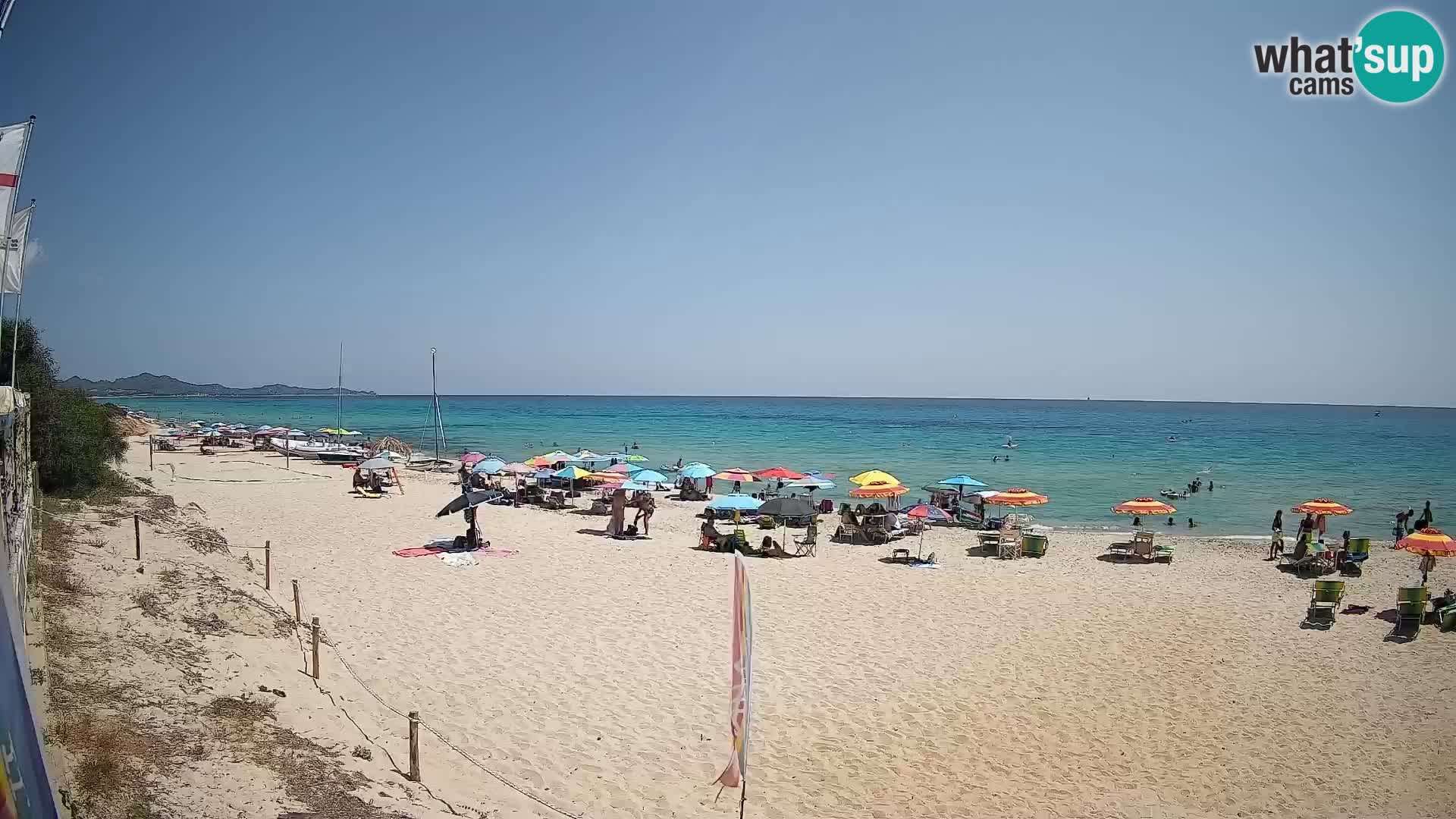 Webcam Piscina Rei – Vue en direct depuis Costa Rei, Muravera
