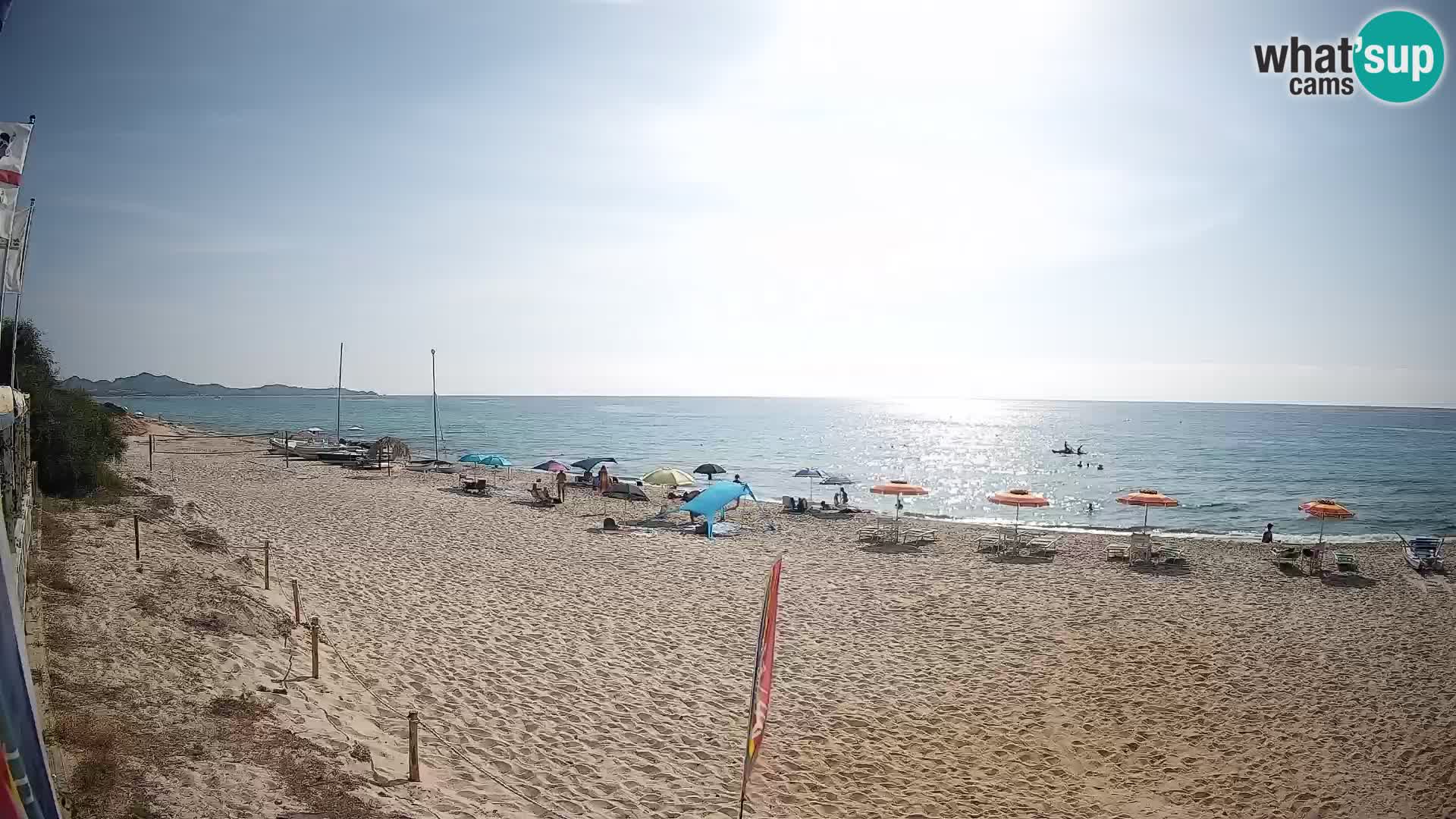 Webcam Piscina Rei – Vue en direct depuis Costa Rei, Muravera