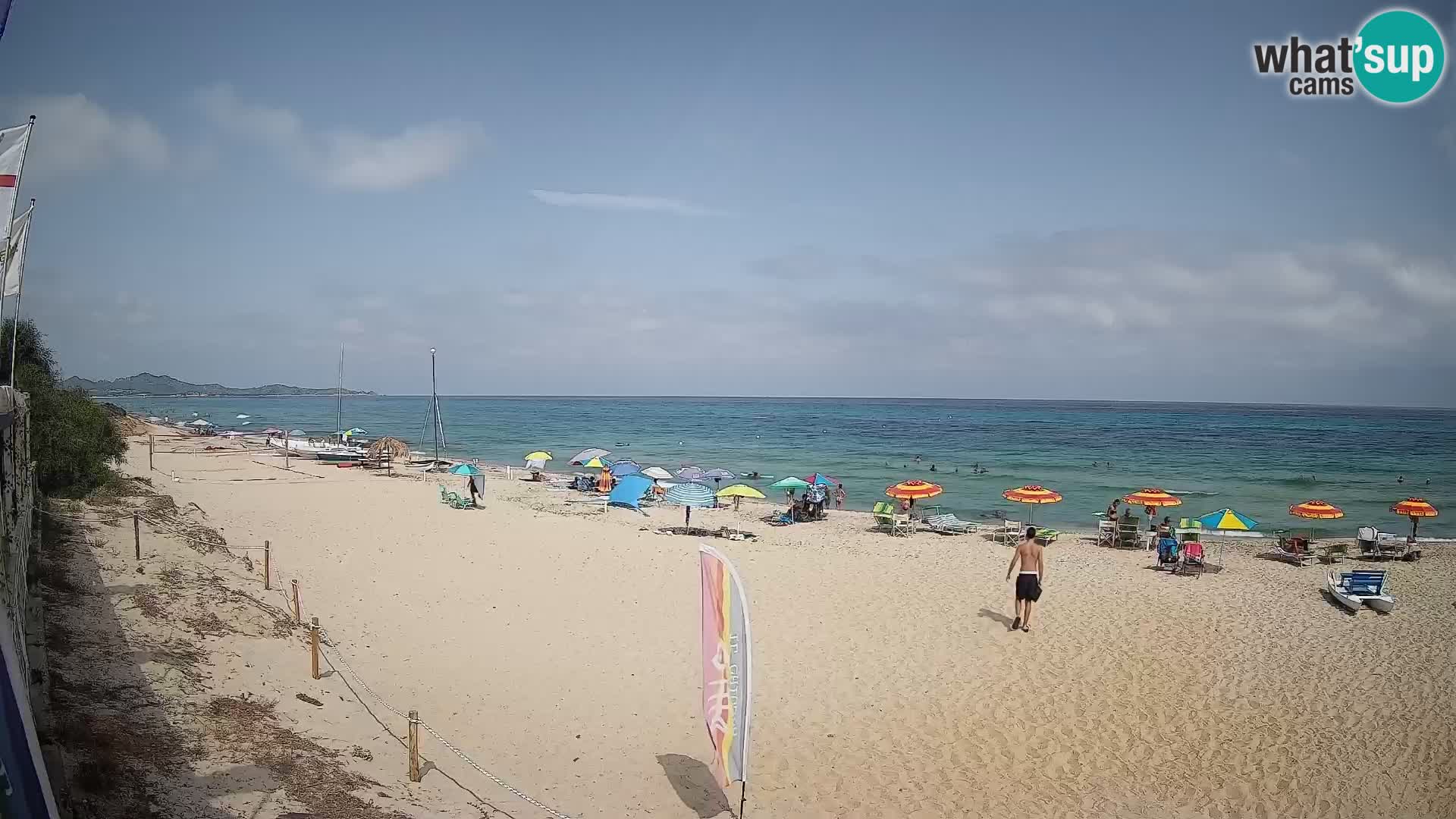 Spletna kamera Piscina Rei – Pogled v živo iz Costa Rei, Muravera