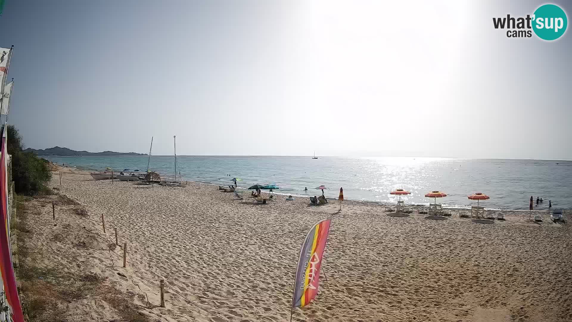 Webcam Piscina Rei – Vista en directo desde Costa Rei, Muravera