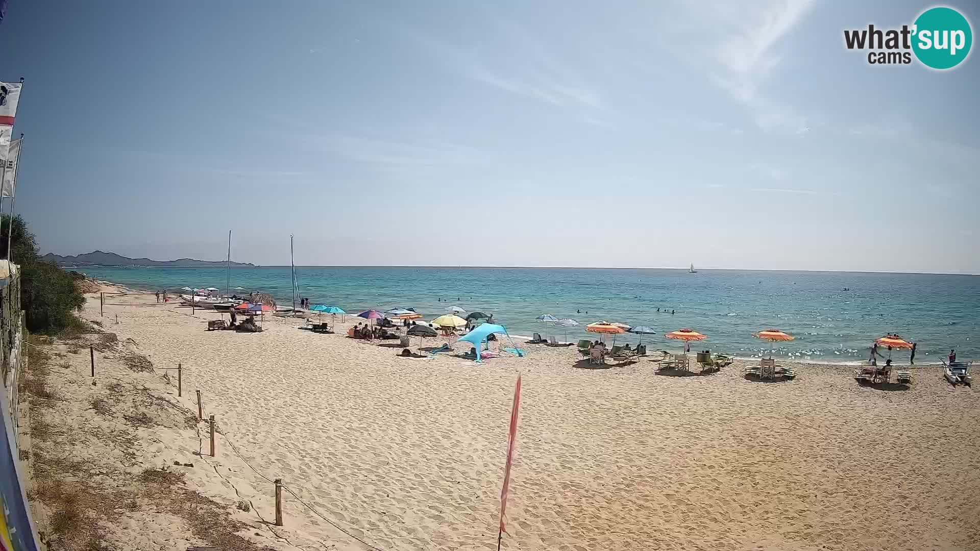 Webcam Piscina Rei – Vue en direct depuis Costa Rei, Muravera