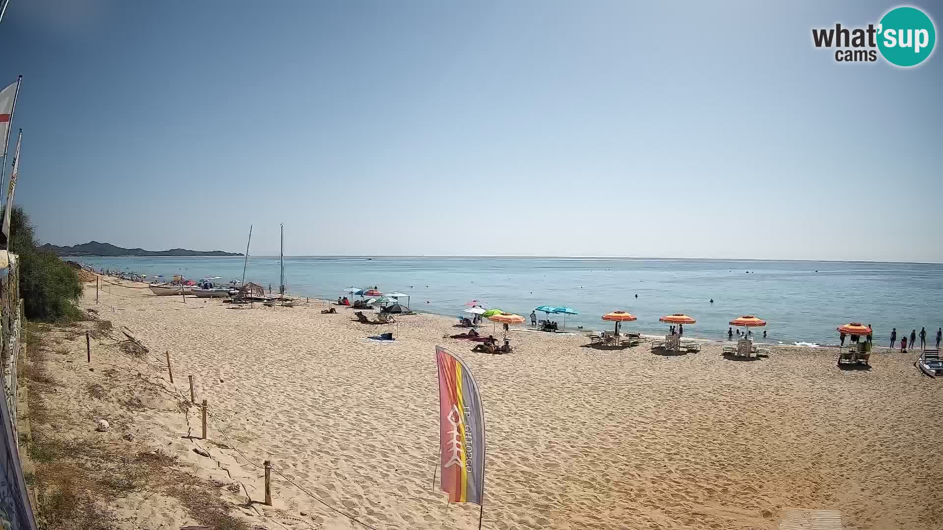 Web kamera Piscina Rei – Pogled uživo iz Costa Rei, Muravera