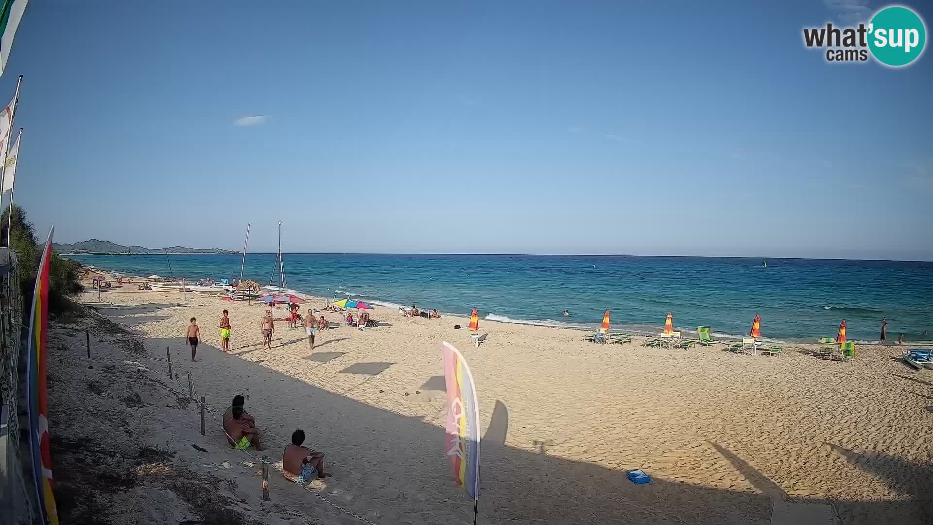 Webcam Piscina Rei – Liveblick auf Costa Rei in Muravera