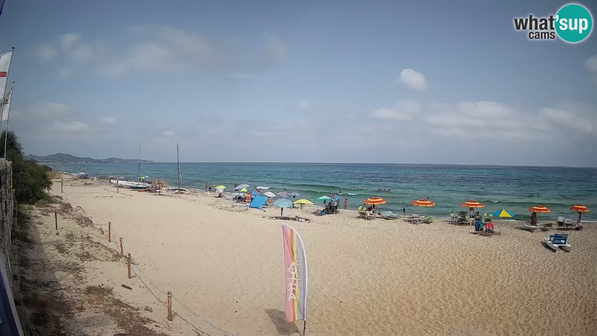Webcam Piscina Rei – Vista en directo desde Costa Rei, Muravera
