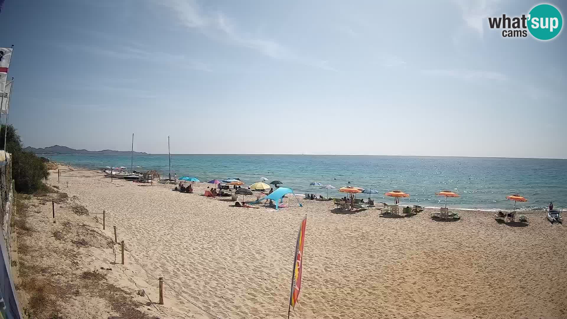 Web kamera Piscina Rei – Pogled uživo iz Costa Rei, Muravera
