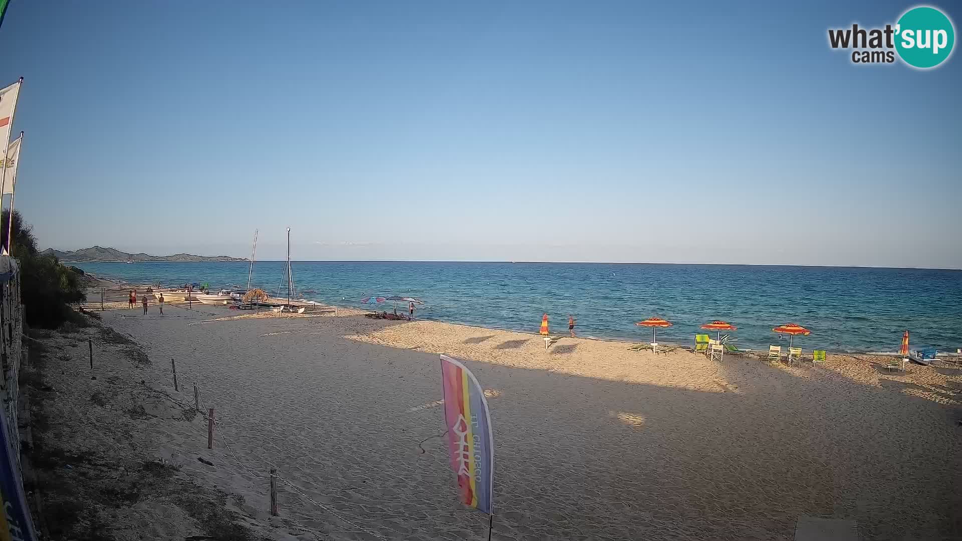 Web kamera Piscina Rei – Pogled uživo iz Costa Rei, Muravera