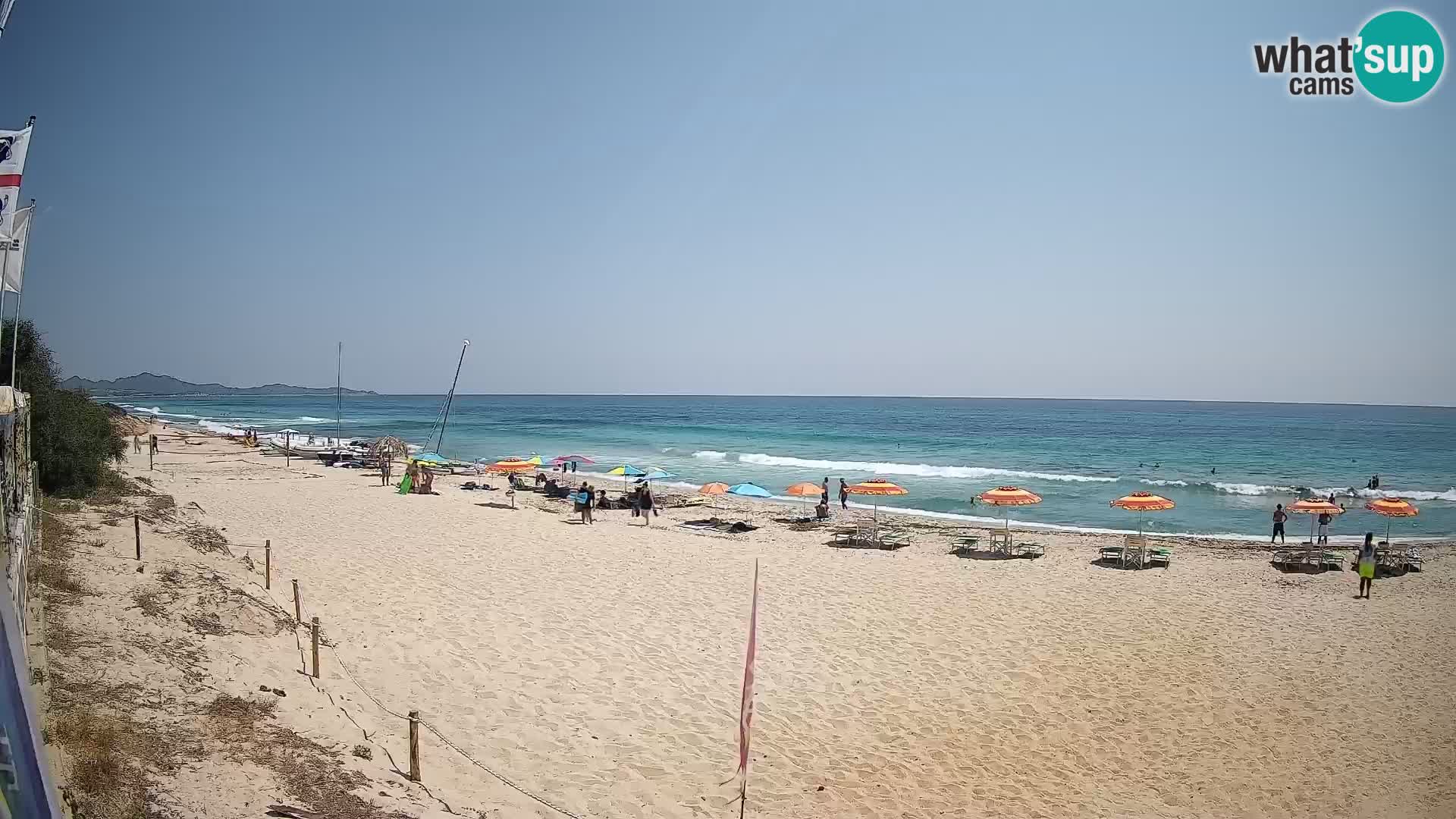 Webcam Piscina Rei – Vue en direct depuis Costa Rei, Muravera