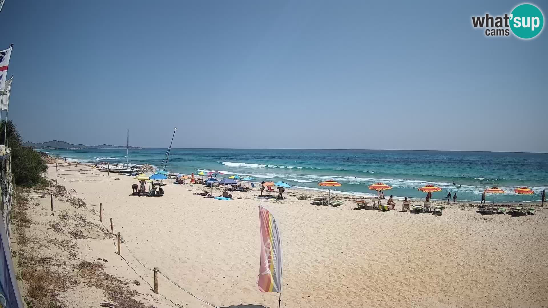 Webcam Piscina Rei – Vista live da Costa Rei, Muravera