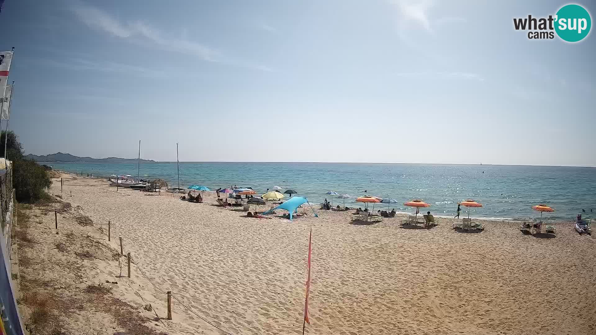 Webcam Piscina Rei – Vista en directo desde Costa Rei, Muravera