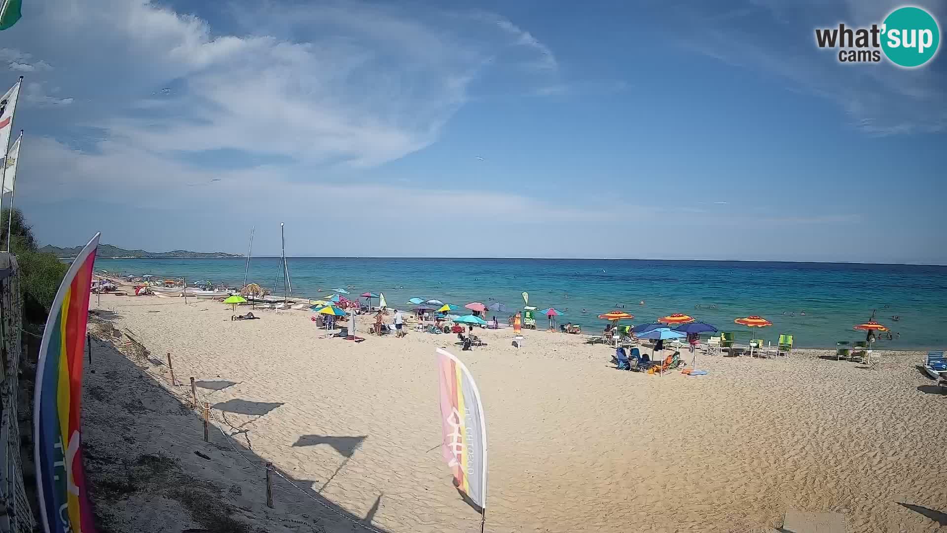 Webcam Piscina Rei – Vue en direct depuis Costa Rei, Muravera
