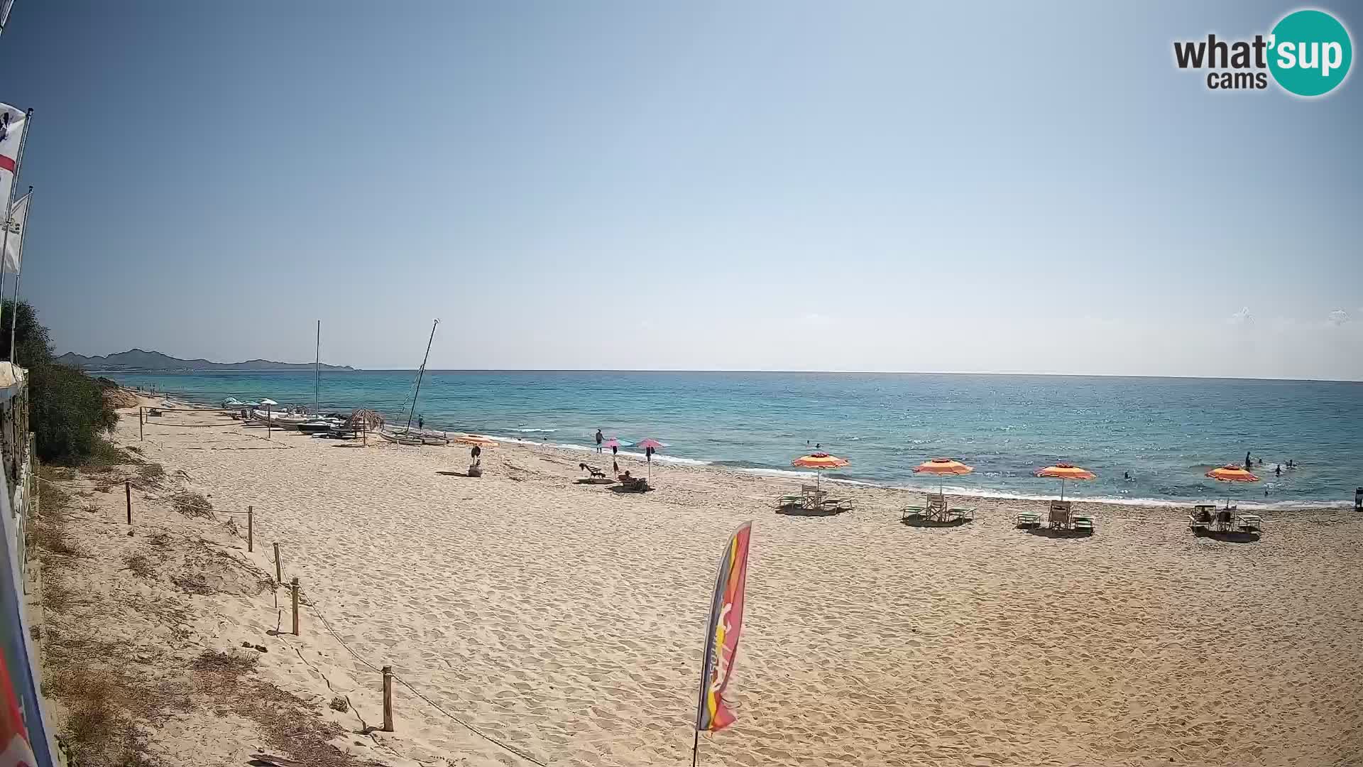 Webcam Piscina Rei – Liveblick auf Costa Rei in Muravera