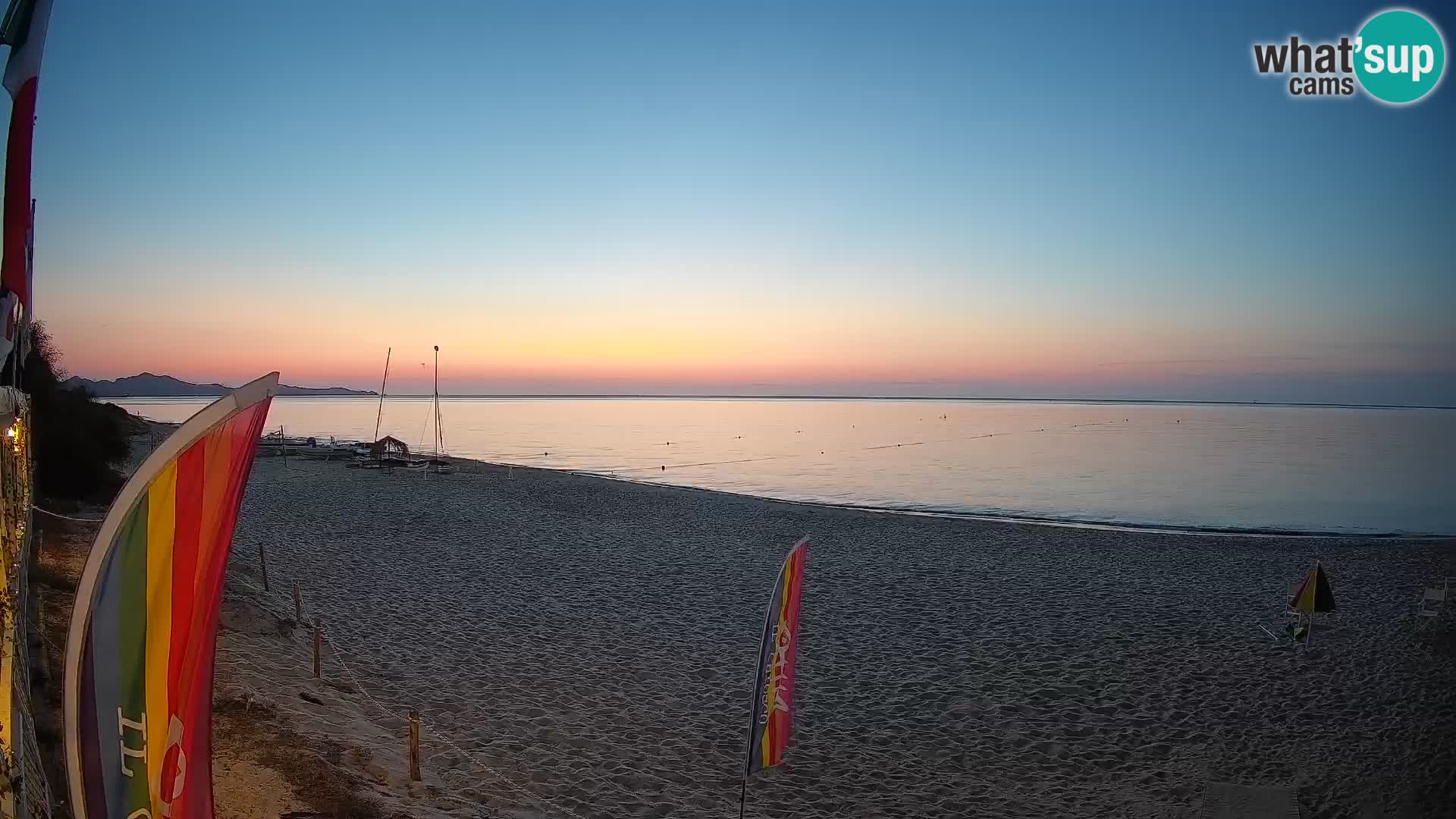 Webcam Piscina Rei – Vue en direct depuis Costa Rei, Muravera