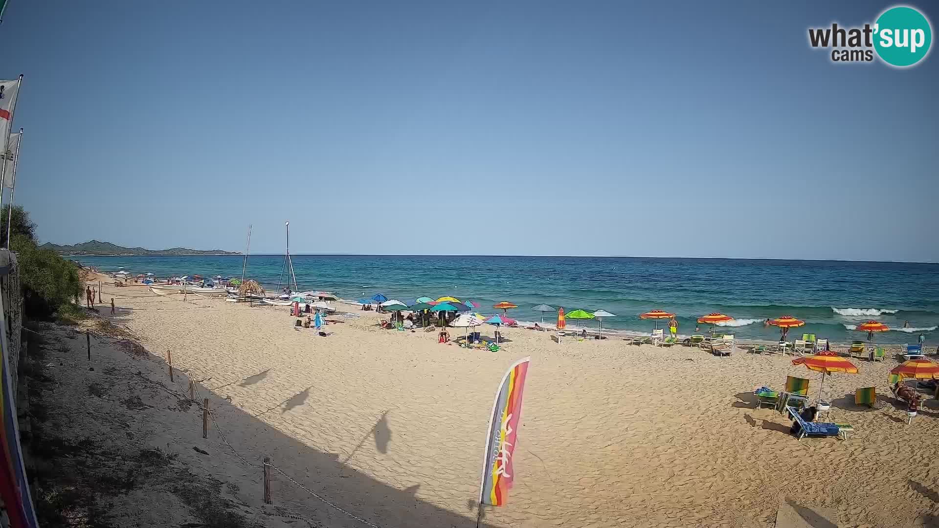 Webcam Piscina Rei – Vue en direct depuis Costa Rei, Muravera