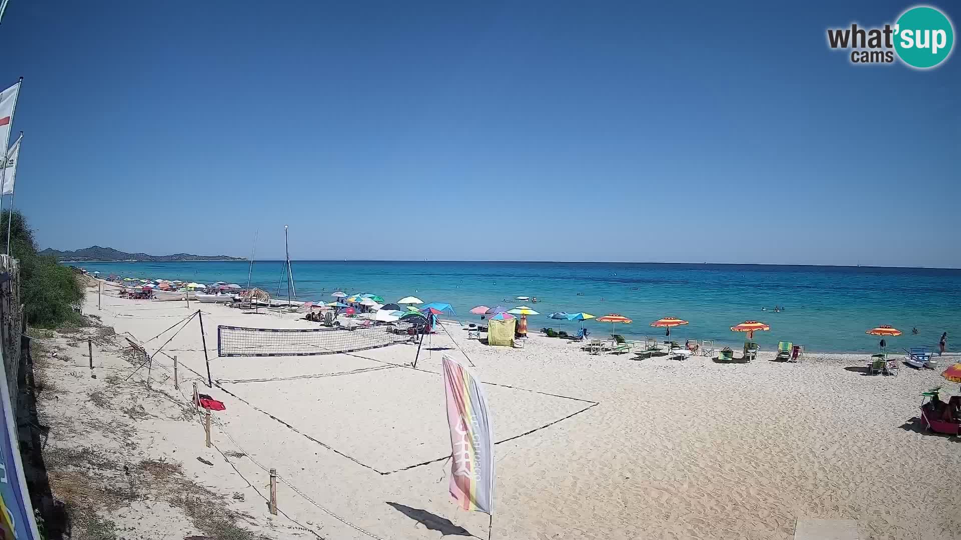 Webcam Piscina Rei – Vue en direct depuis Costa Rei, Muravera