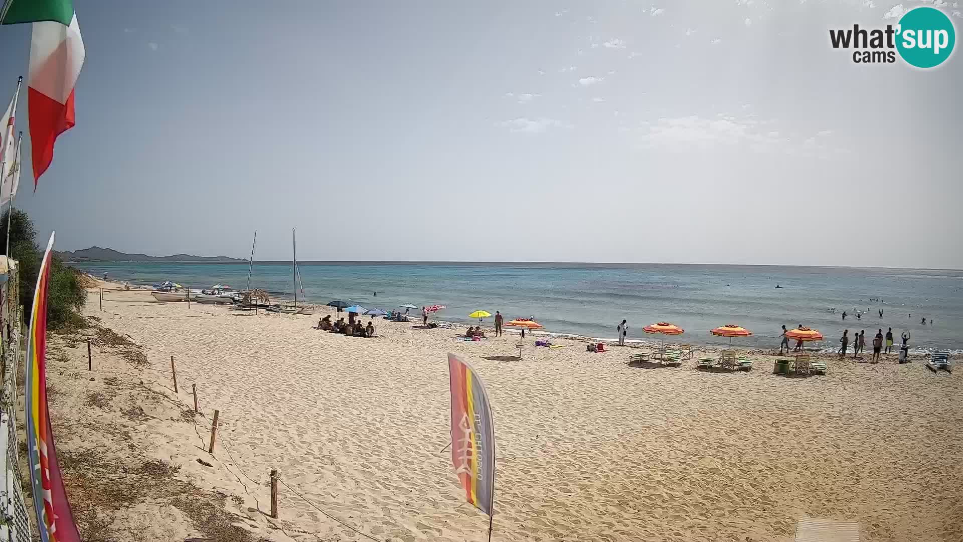 Spletna kamera Piscina Rei – Pogled v živo iz Costa Rei, Muravera