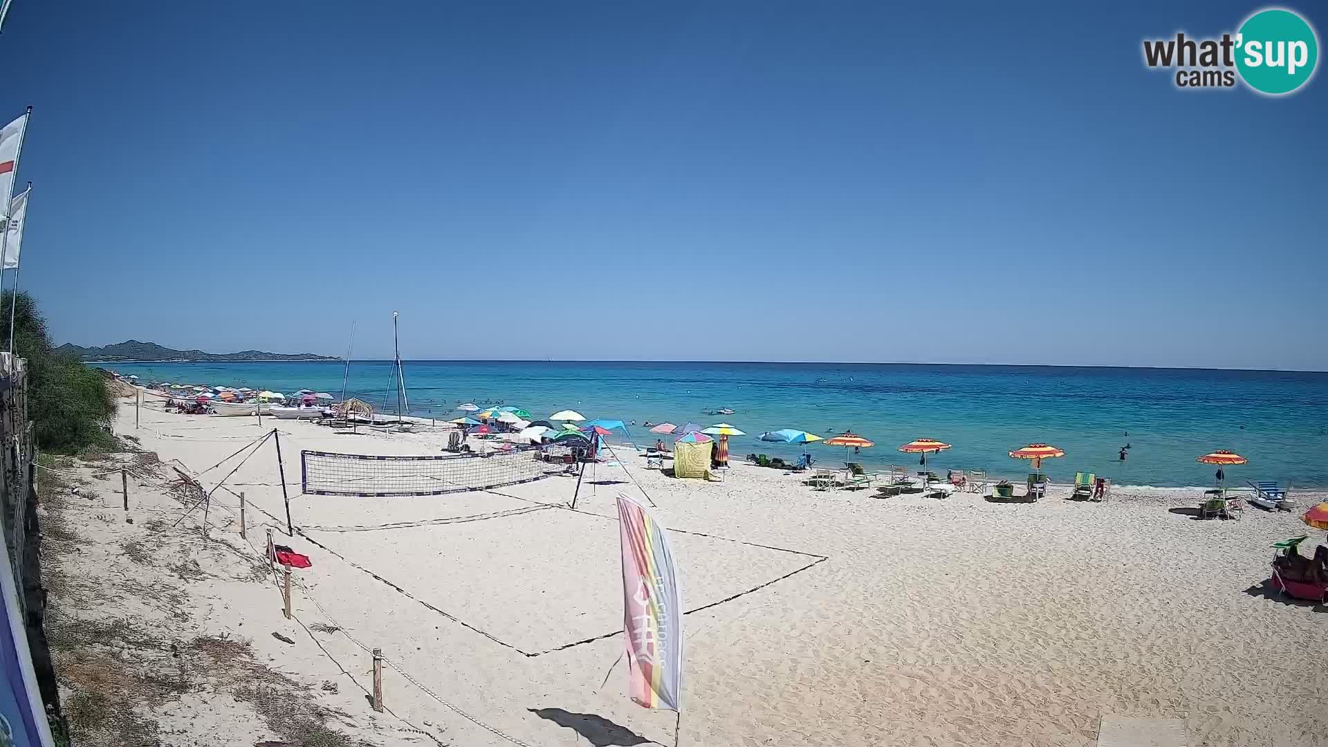 Webcam Piscina Rei – Liveblick auf Costa Rei in Muravera