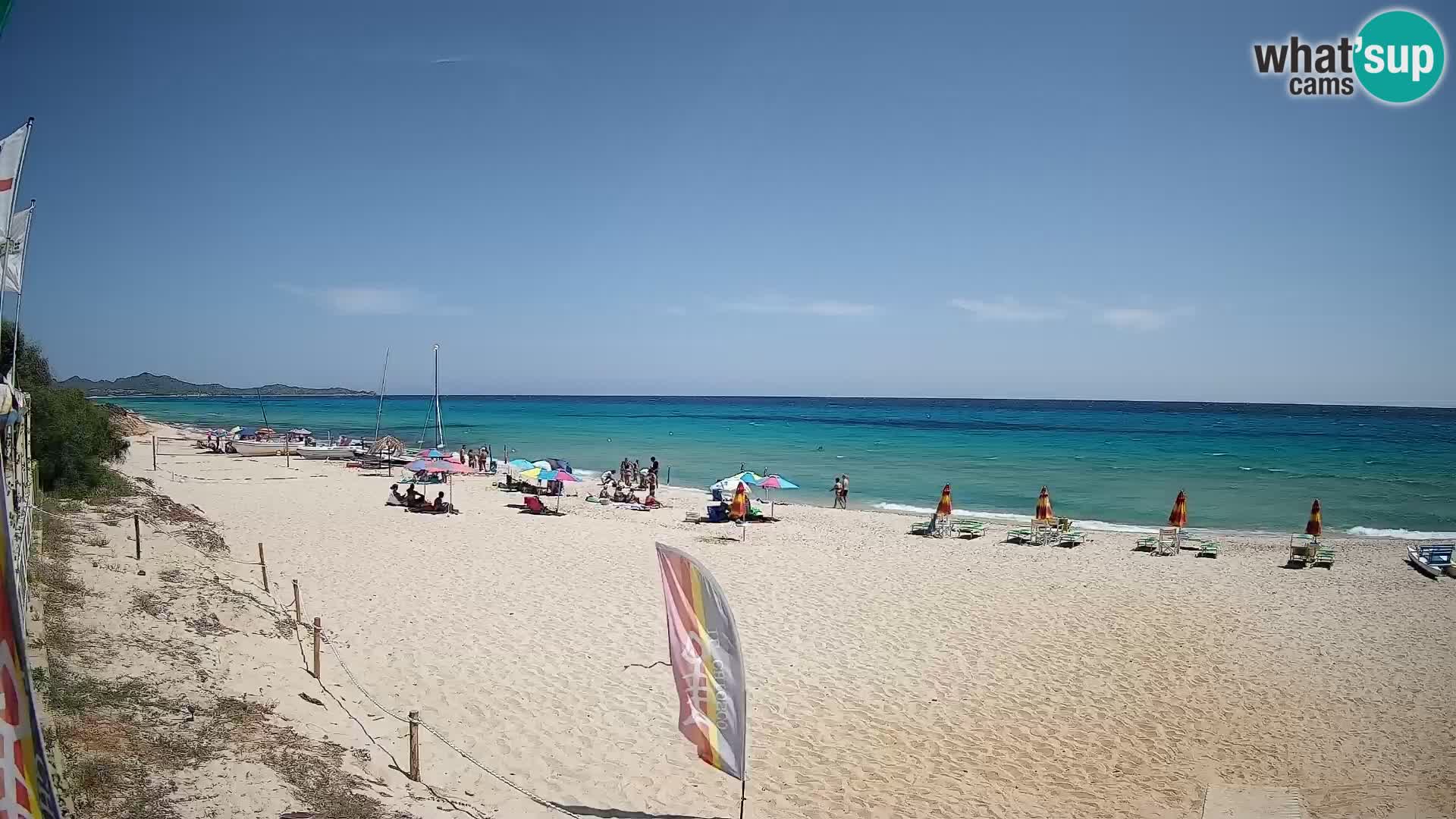 Webcam Piscina Rei – Vue en direct depuis Costa Rei, Muravera