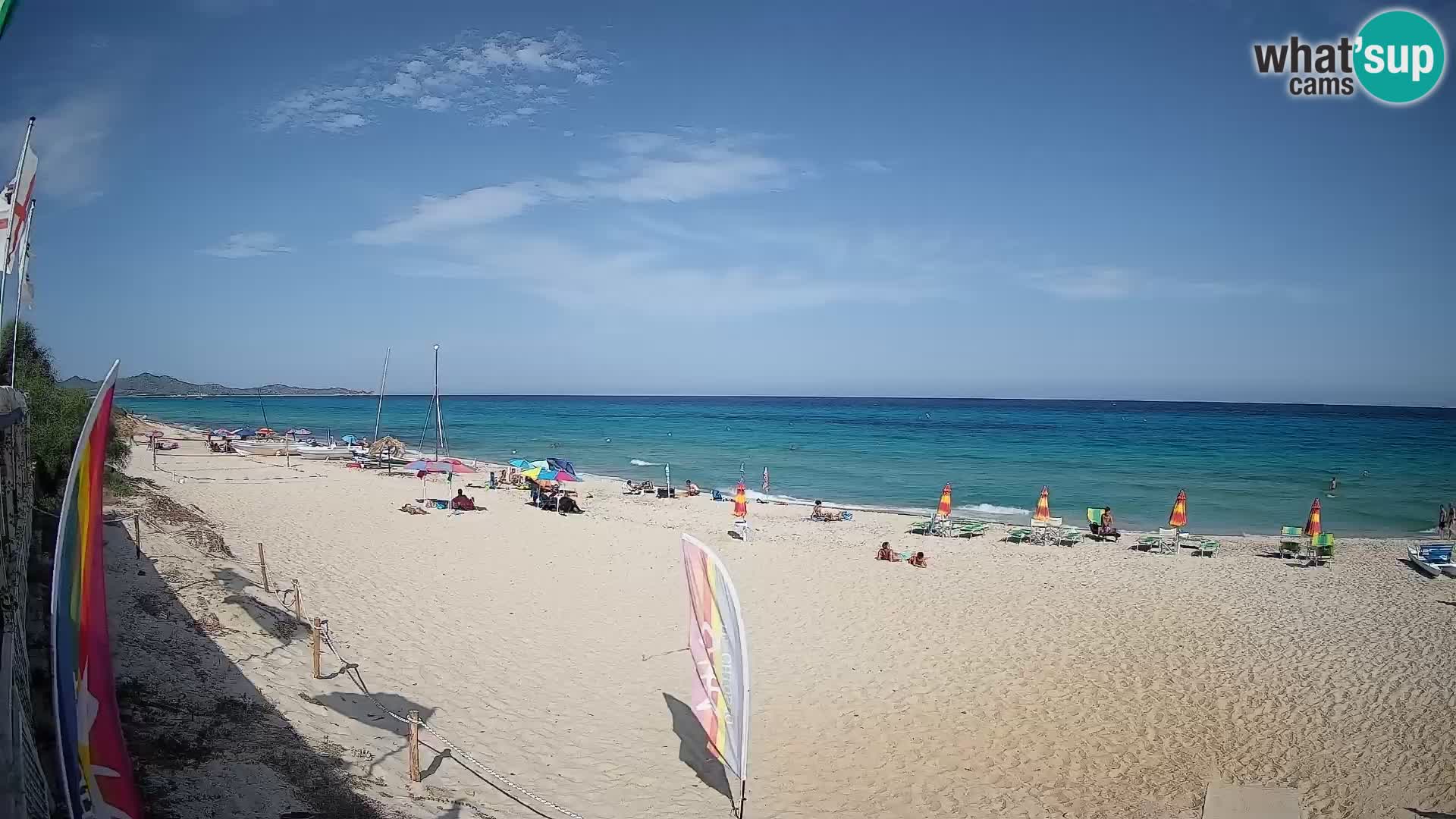Web kamera Piscina Rei – Pogled uživo iz Costa Rei, Muravera