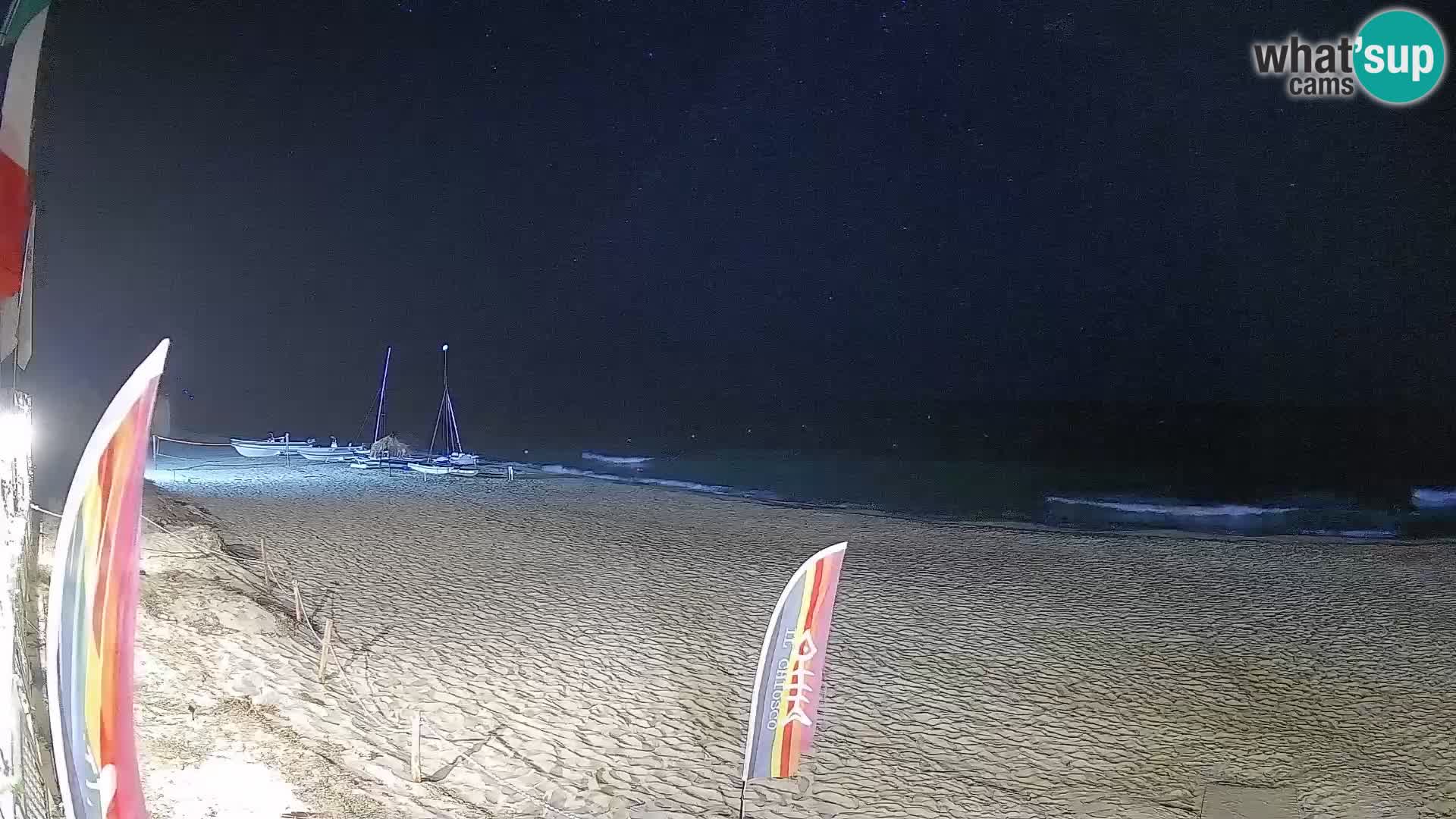 Spletna kamera Piscina Rei – Pogled v živo iz Costa Rei, Muravera