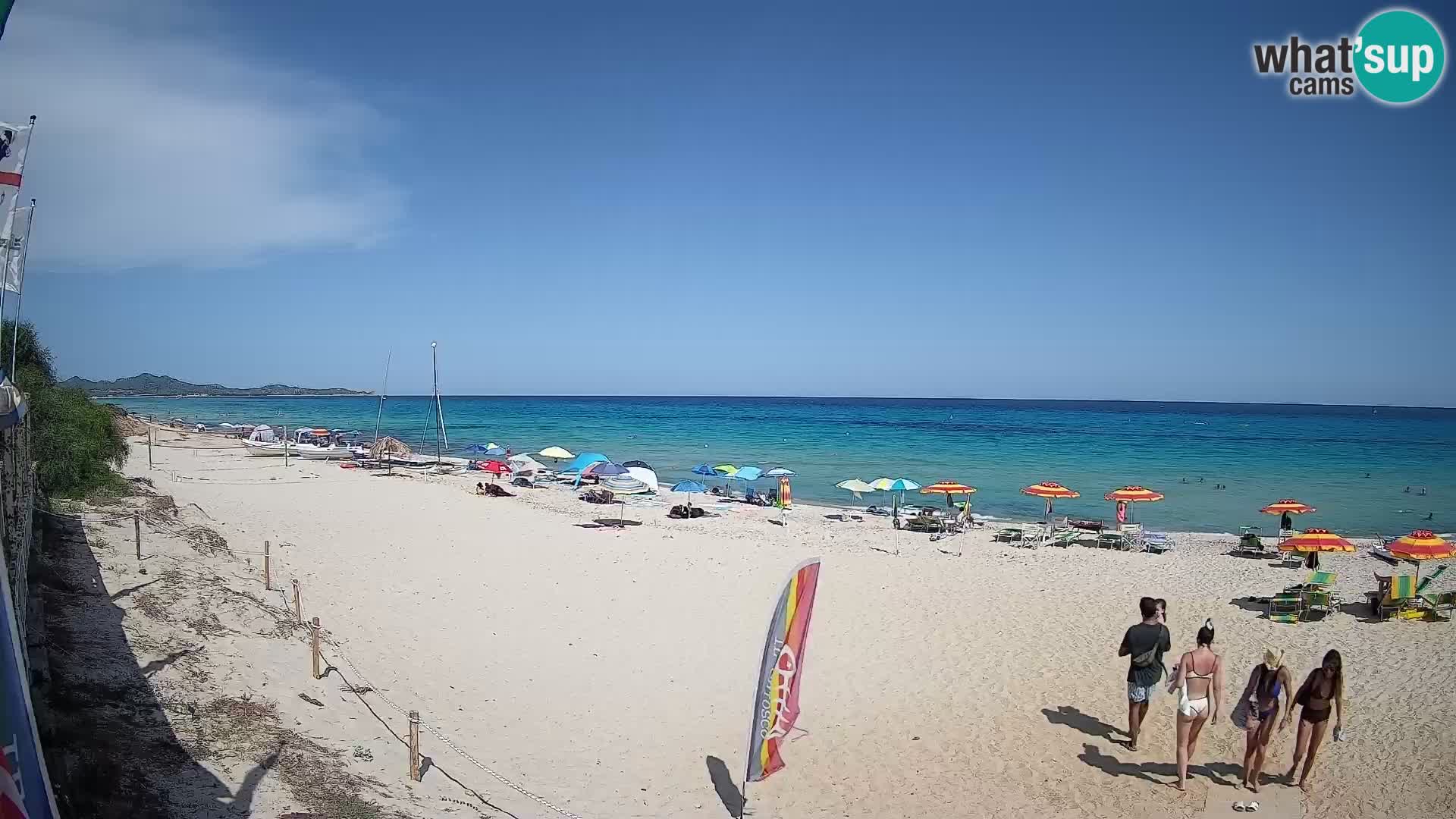 Webcam Piscina Rei – Vue en direct depuis Costa Rei, Muravera