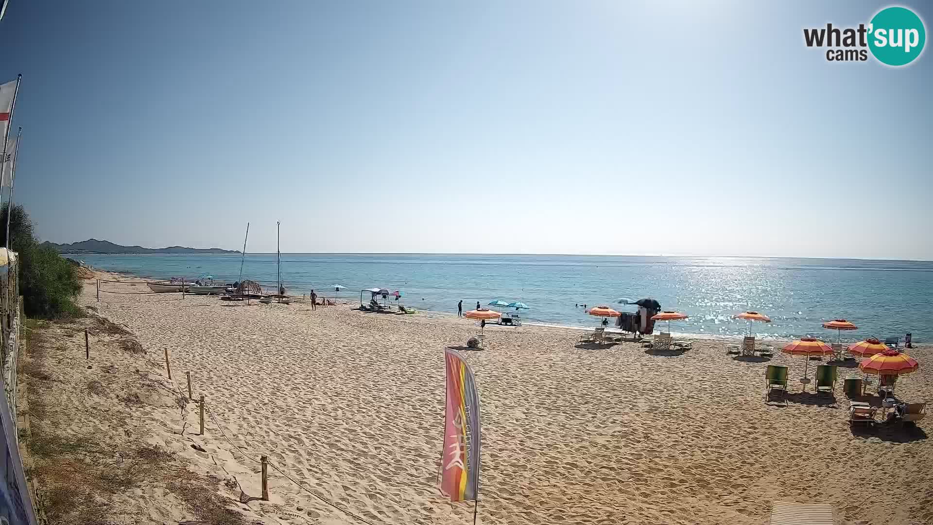 Spletna kamera Piscina Rei – Pogled v živo iz Costa Rei, Muravera