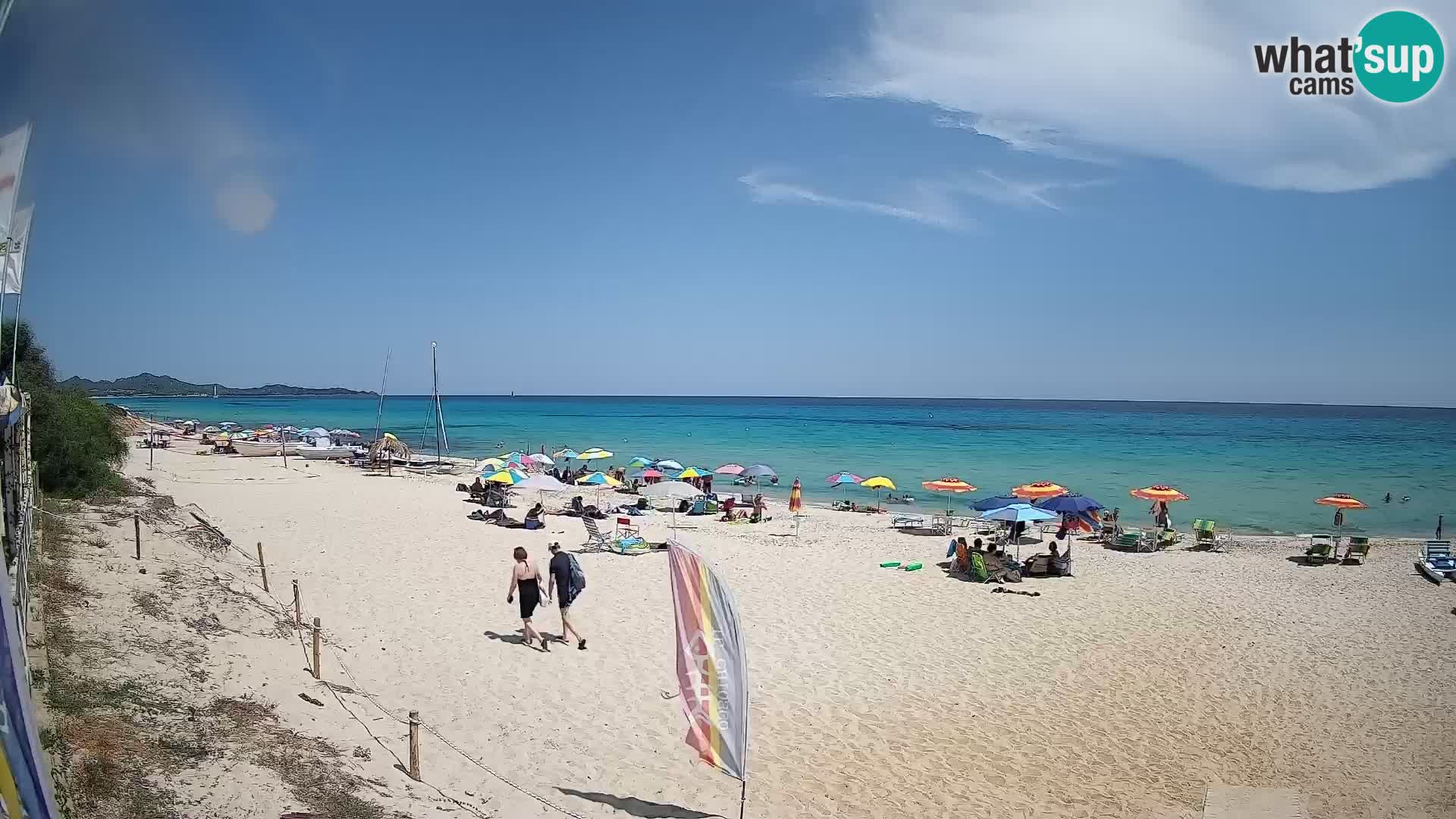 Webcam Piscina Rei – Vue en direct depuis Costa Rei, Muravera