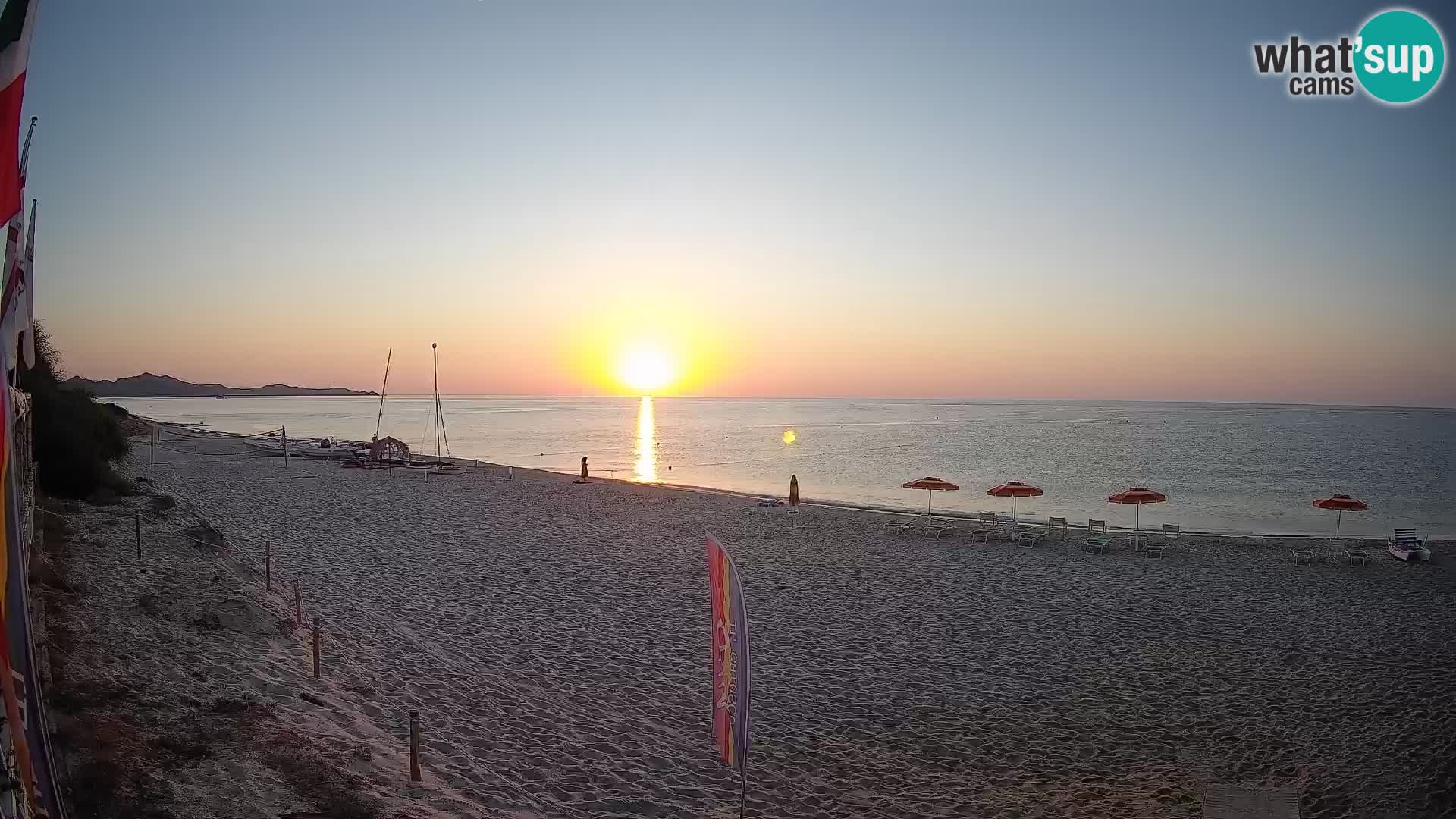 Web kamera Piscina Rei – Pogled uživo iz Costa Rei, Muravera