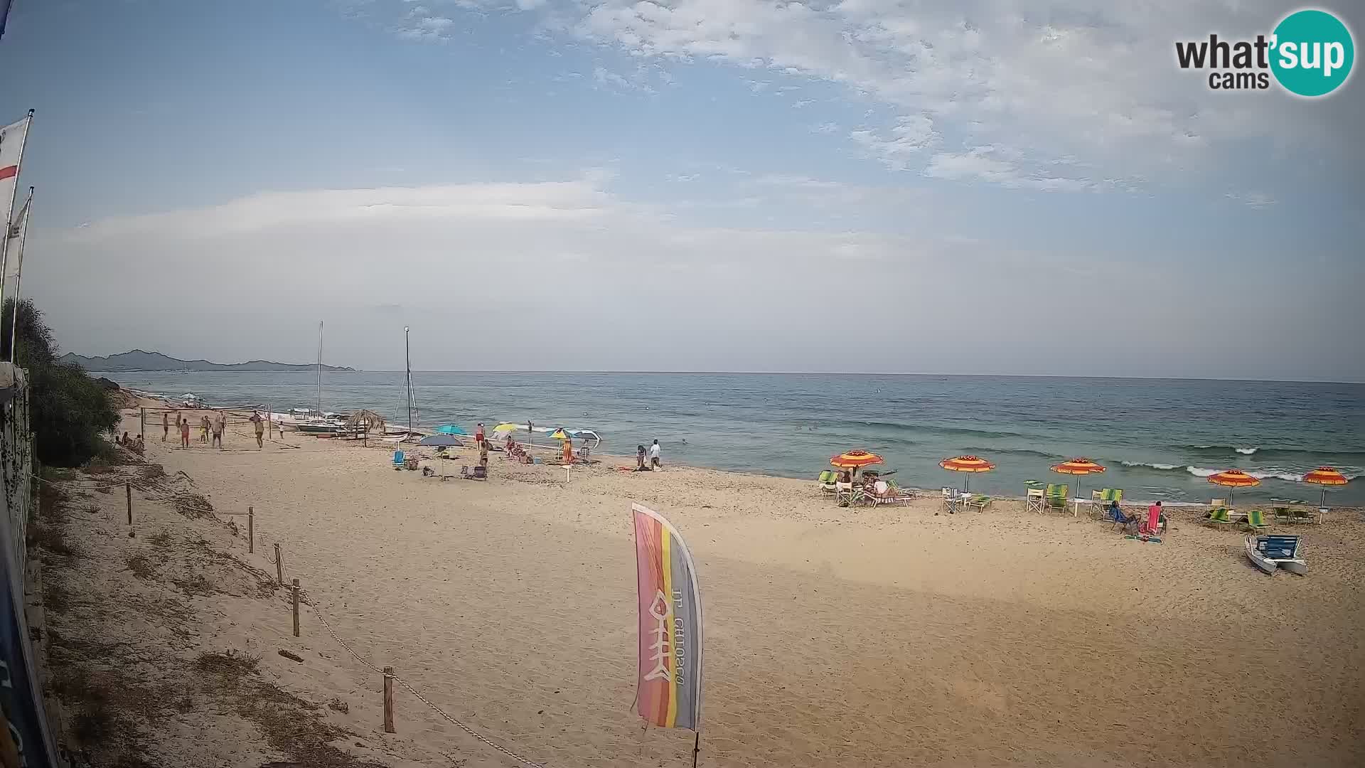 Webcam Piscina Rei – Vue en direct depuis Costa Rei, Muravera