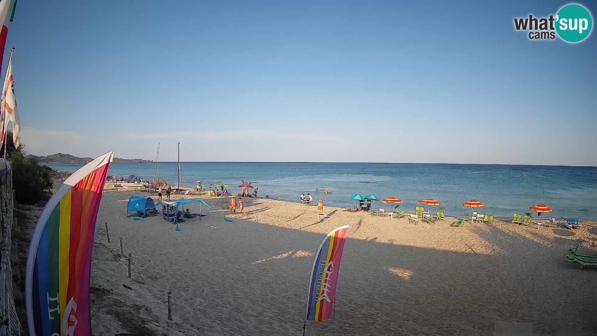 Webcam Piscina Rei – Vue en direct depuis Costa Rei, Muravera