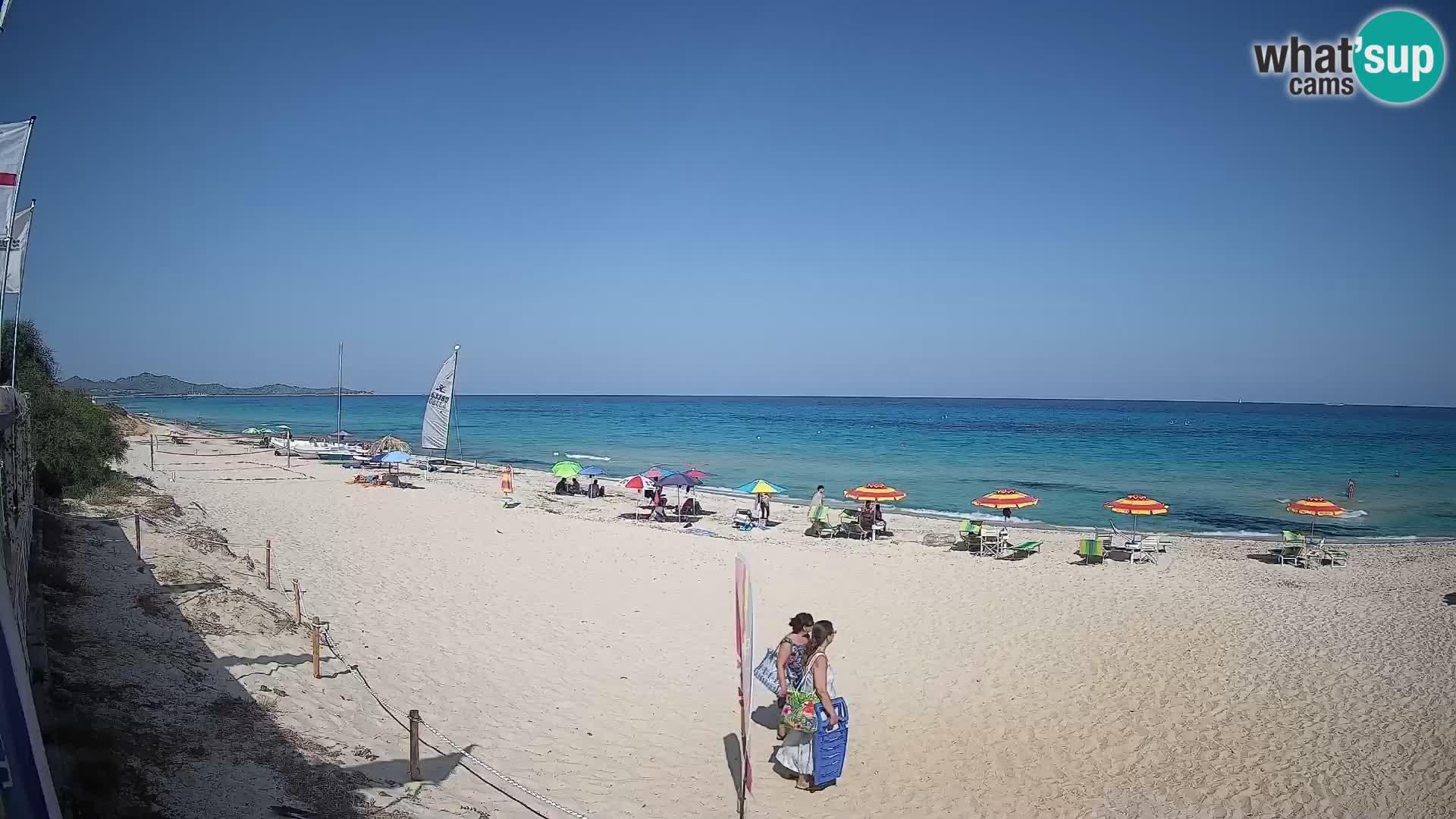 Webcam Piscina Rei – Liveblick auf Costa Rei in Muravera