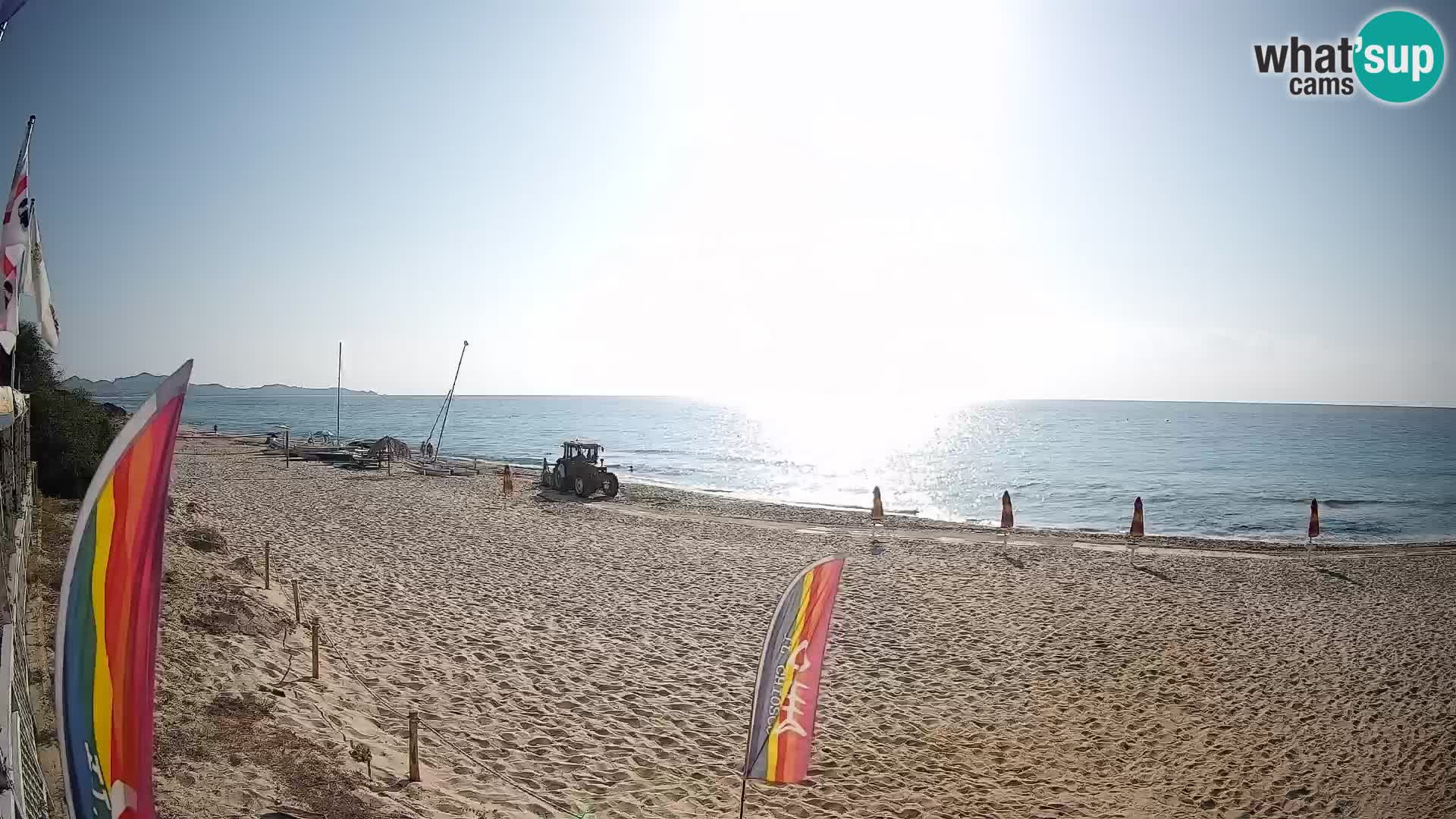 Spletna kamera Piscina Rei – Pogled v živo iz Costa Rei, Muravera